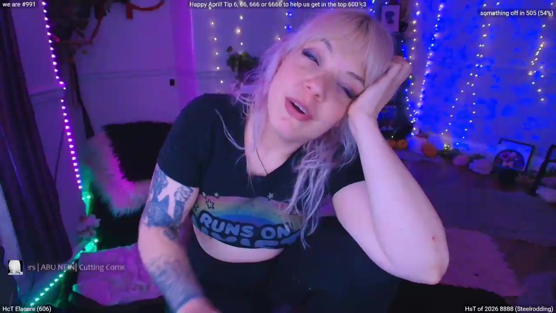 Gallery image thumbnail from LunaWolfie's myfreecams stream on, 04/28/2026, 20:00 image 10 of 20