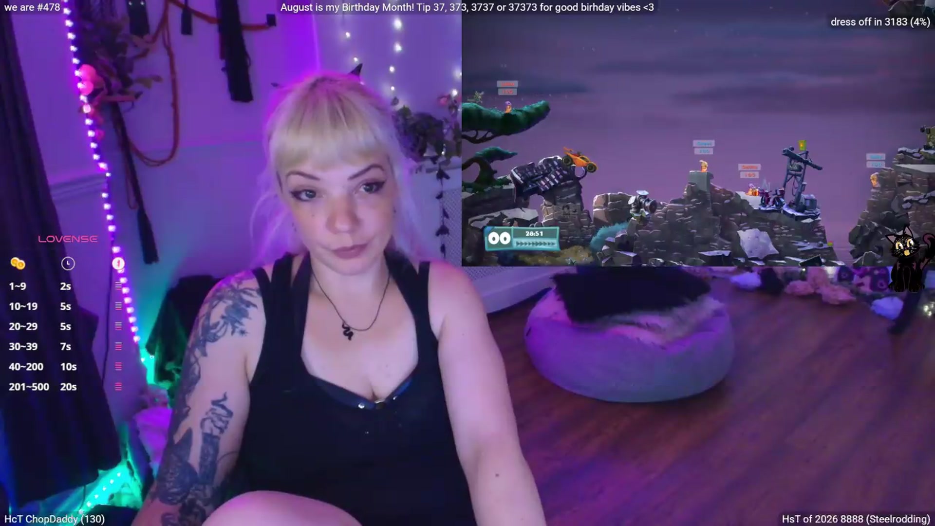 Gallery image thumbnail from LunaWolfie's myfreecams stream on, 08/03/2026, 23:53 image 14 of 20