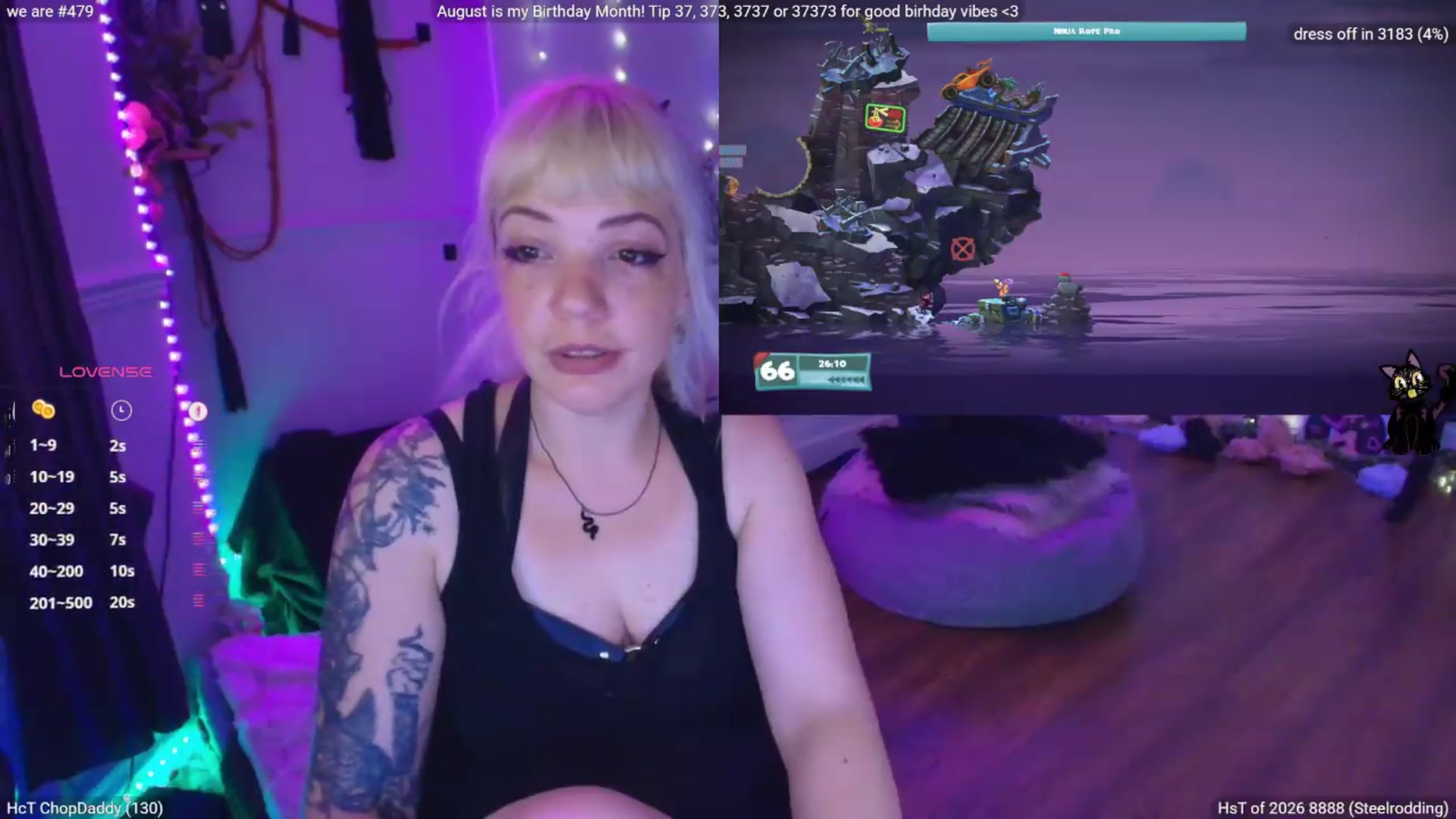 Gallery image thumbnail from LunaWolfie's myfreecams stream on, 08/03/2026, 23:53 image 15 of 20
