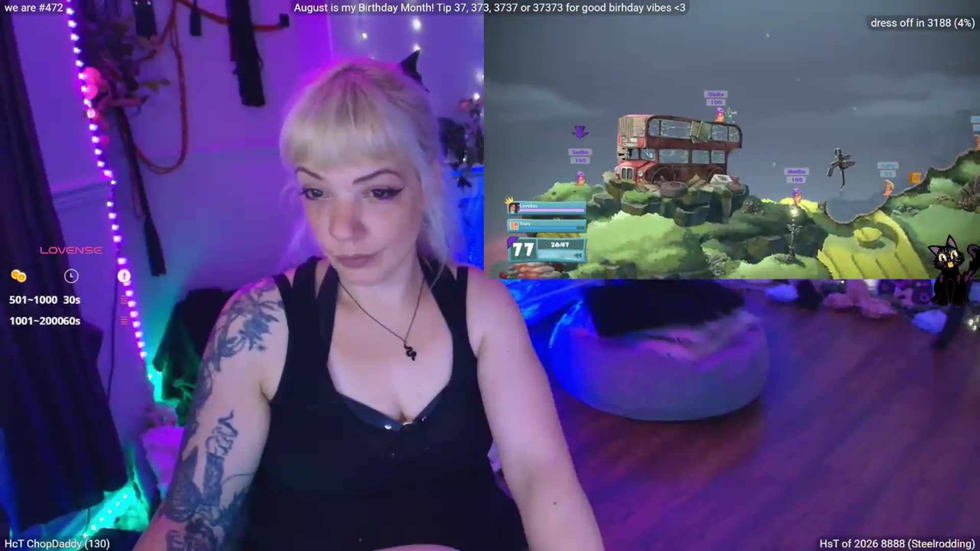 Gallery image thumbnail from LunaWolfie's myfreecams stream on, 08/03/2026, 23:53 image 7 of 20
