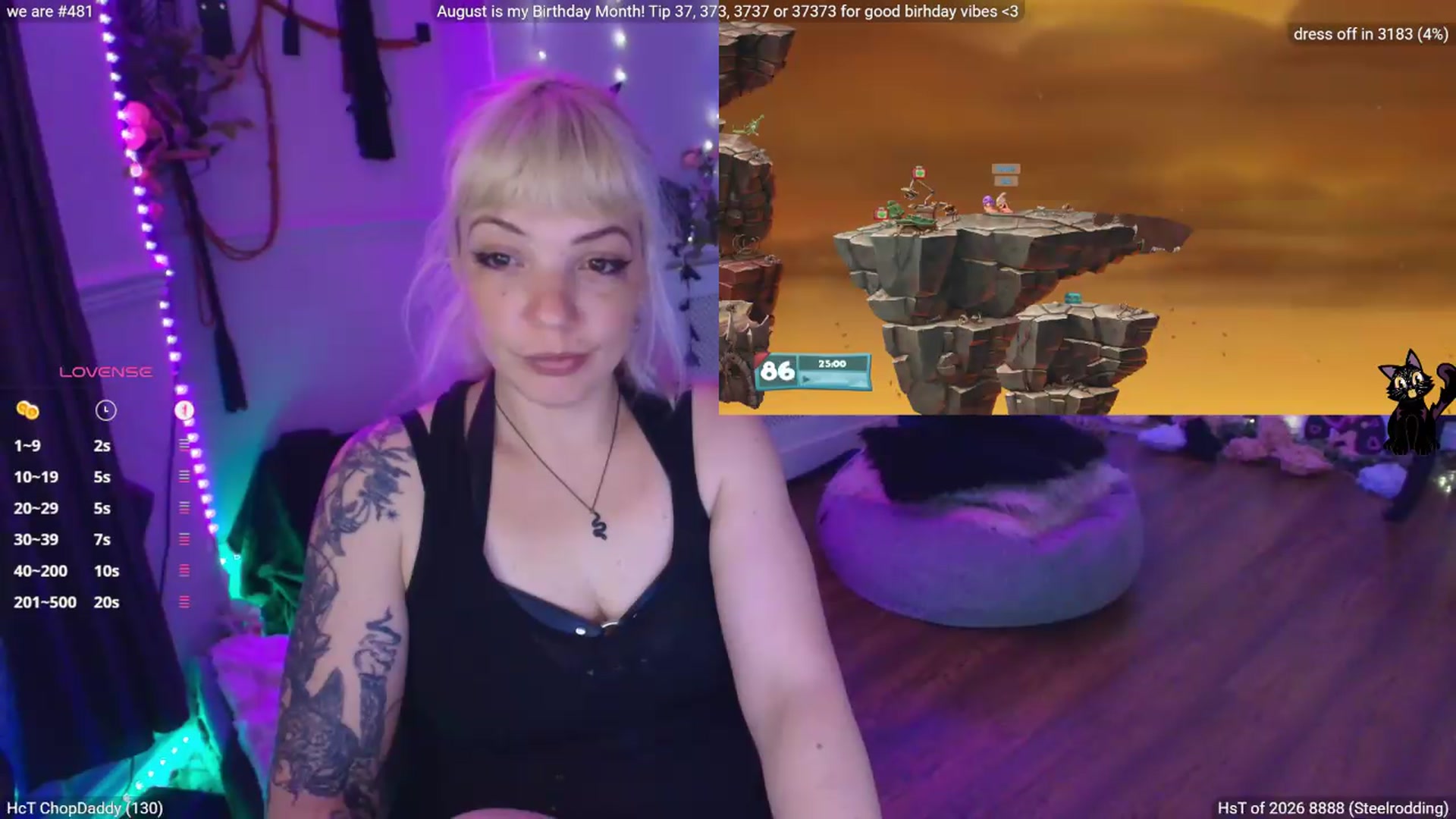 Gallery image thumbnail from LunaWolfie's myfreecams stream on, 08/03/2026, 23:53 image 19 of 20