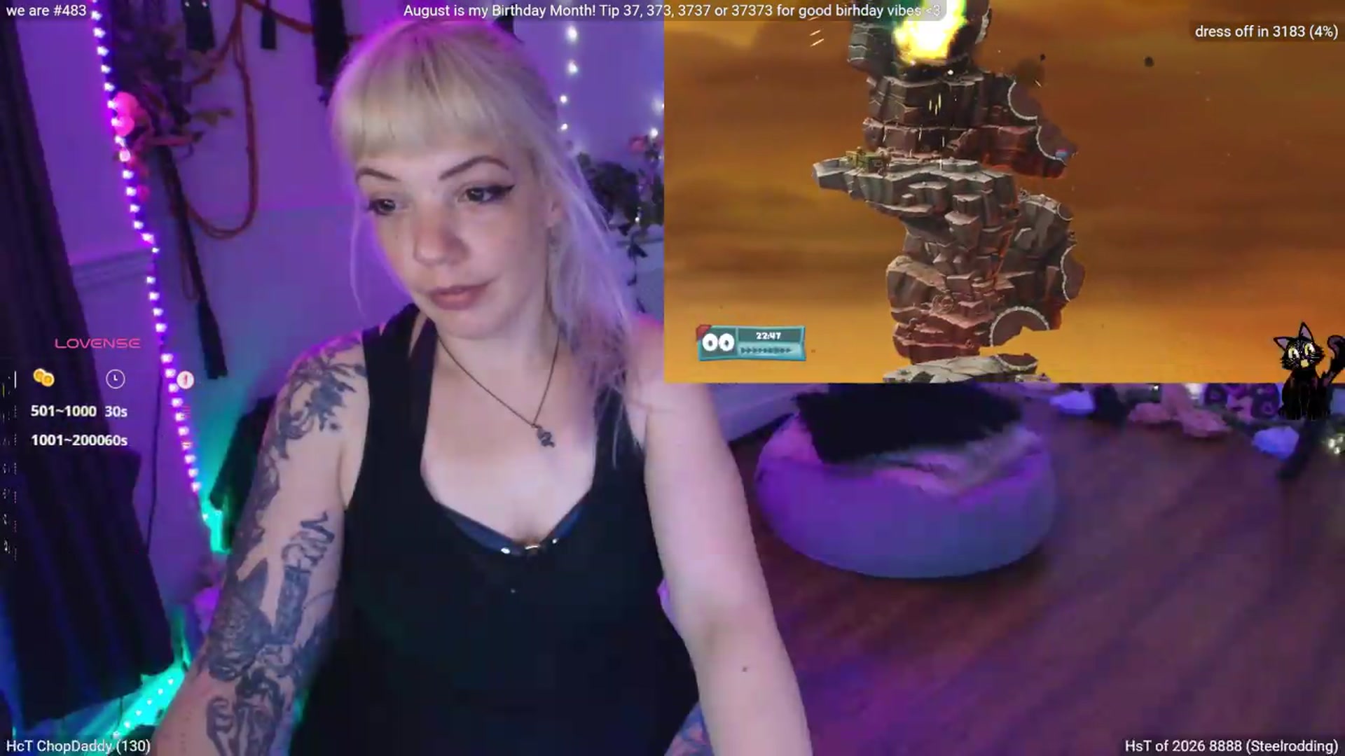 Gallery image thumbnail from LunaWolfie's myfreecams stream on, 08/03/2026, 23:53 image 20 of 20
