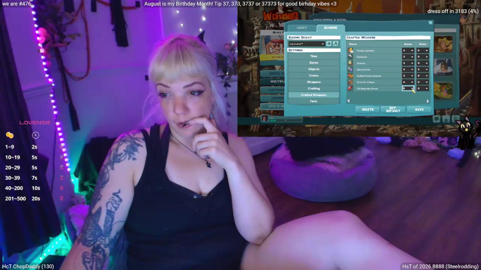 Gallery image thumbnail from LunaWolfie's myfreecams stream on, 08/03/2026, 23:53 image 13 of 20