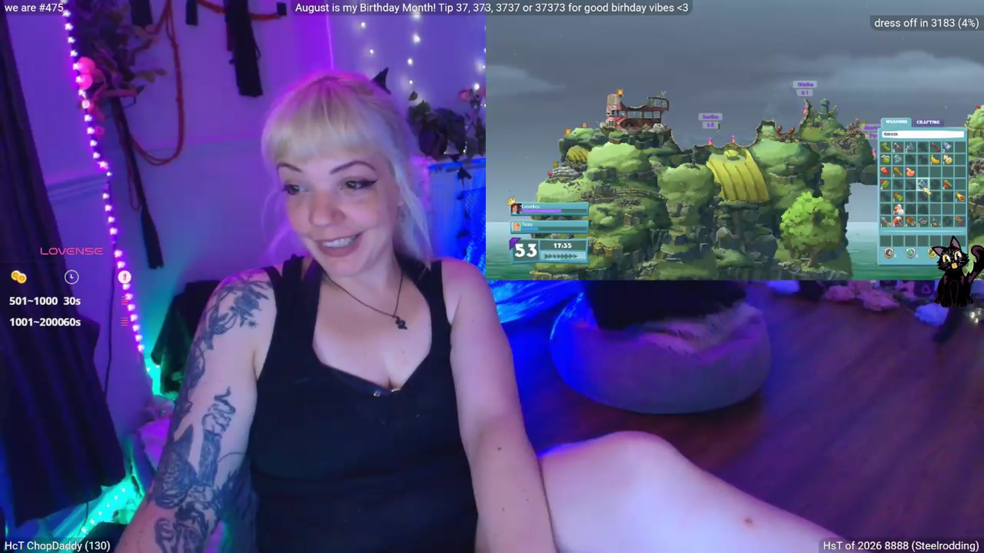 Gallery image thumbnail from LunaWolfie's myfreecams stream on, 08/03/2026, 23:53 image 11 of 20