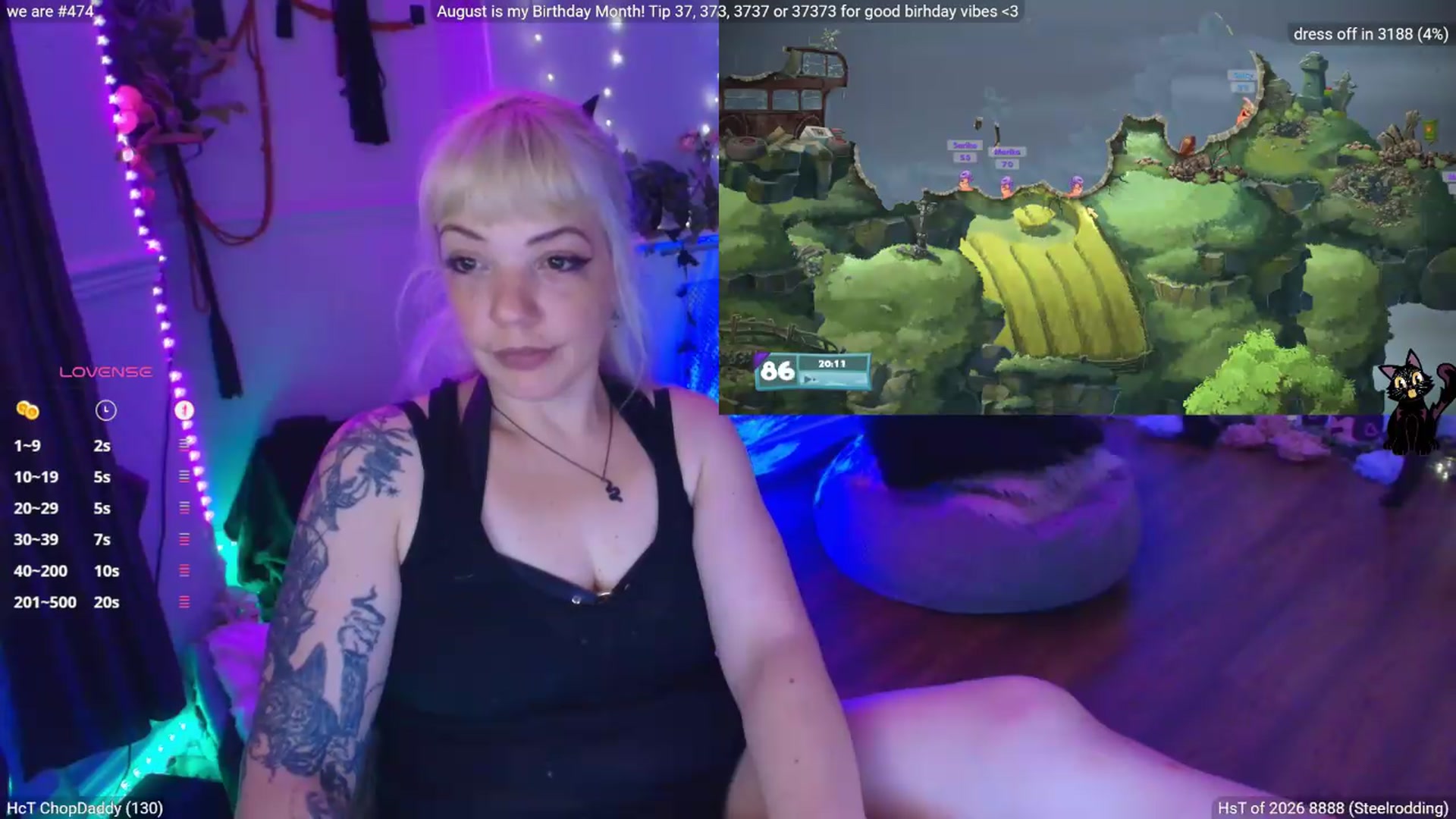 Gallery image thumbnail from LunaWolfie's myfreecams stream on, 08/03/2026, 23:53 image 10 of 20