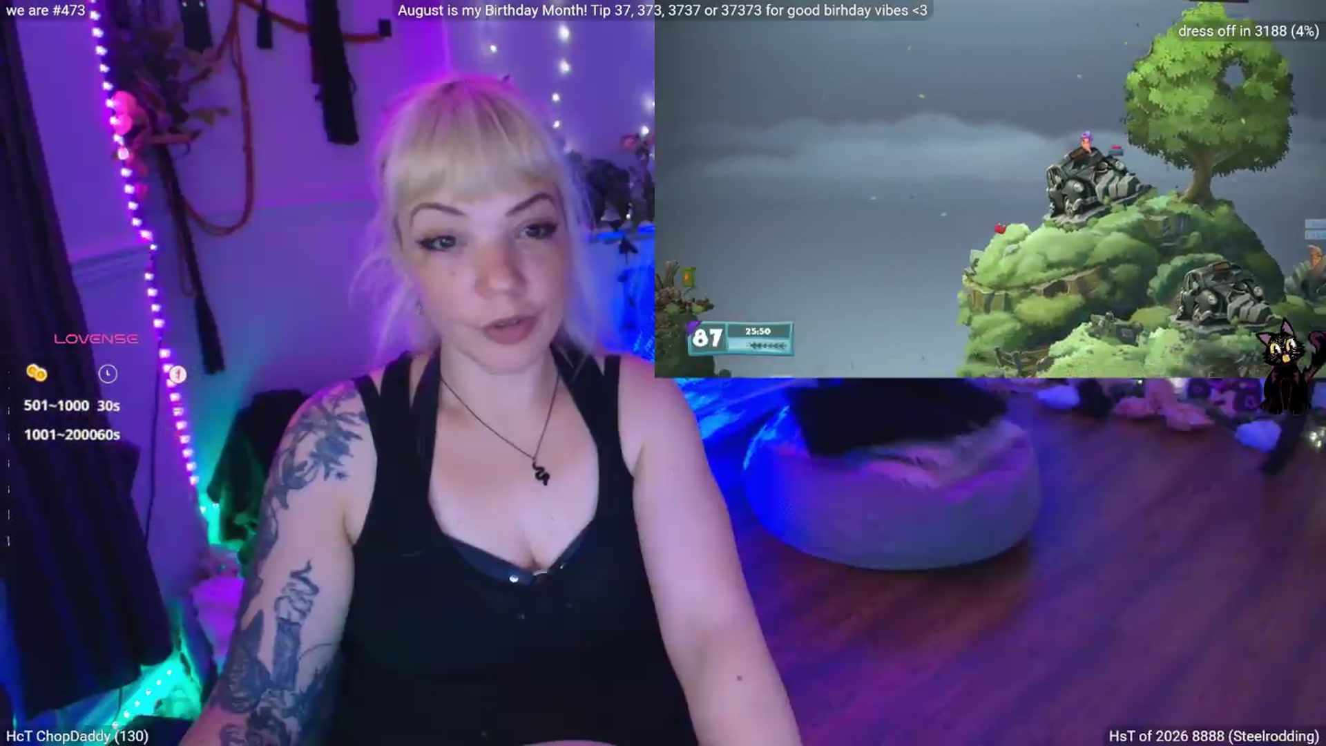 Gallery image thumbnail from LunaWolfie's myfreecams stream on, 08/03/2026, 23:53 image 8 of 20