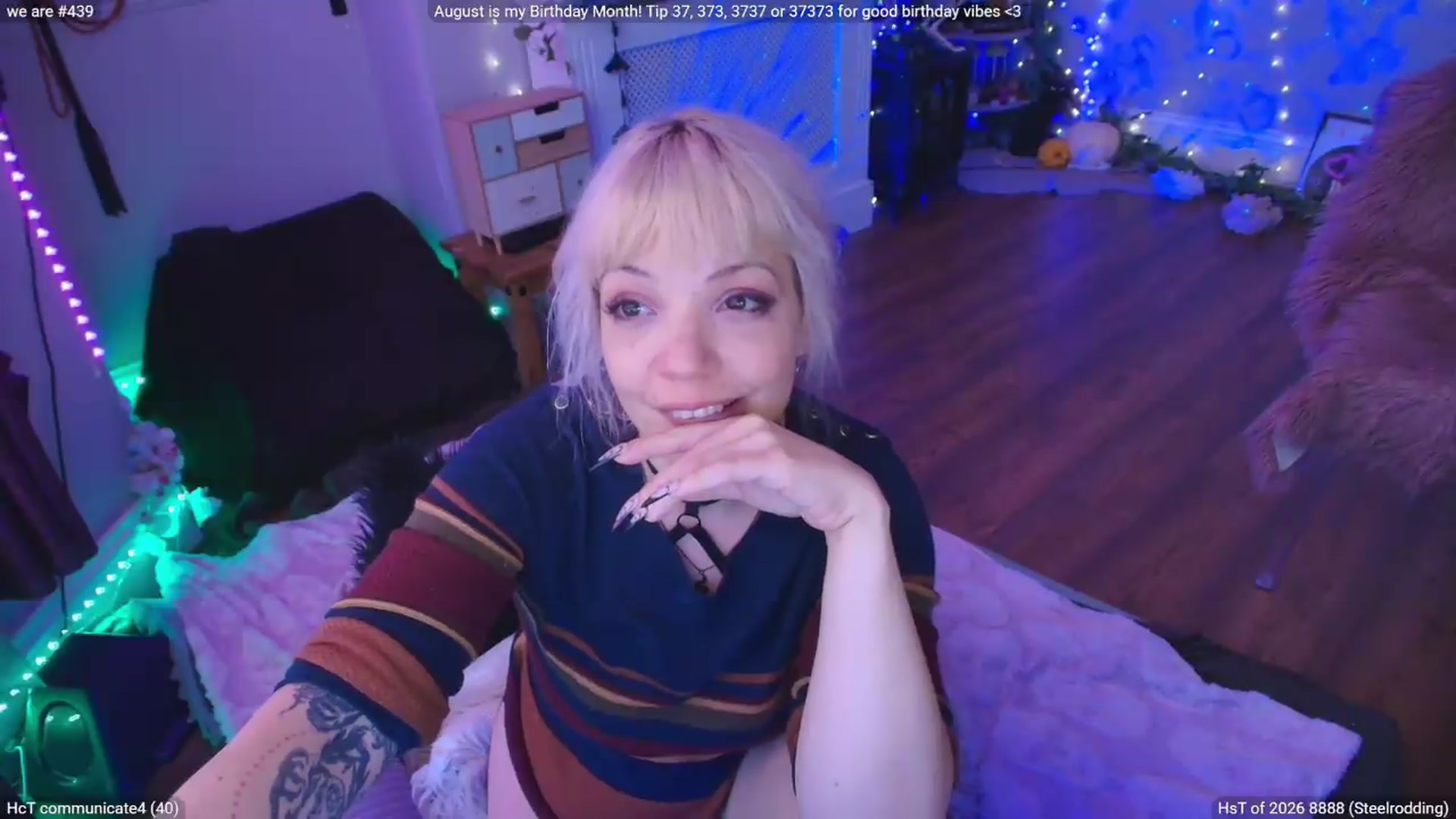 Gallery image thumbnail from LunaWolfie's myfreecams stream on, 08/21/2026, 17:09 image 8 of 20