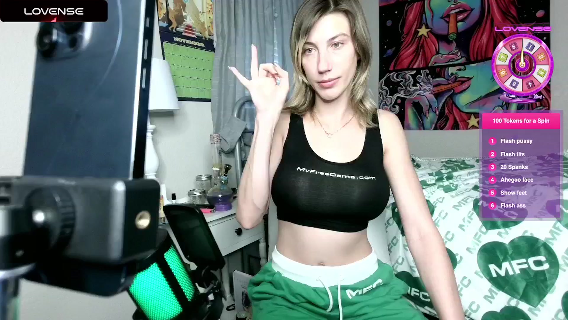 Gallery image thumbnail from LunaZane's myfreecams stream on, 11/27/2024, 15:44 image 10 of 20
