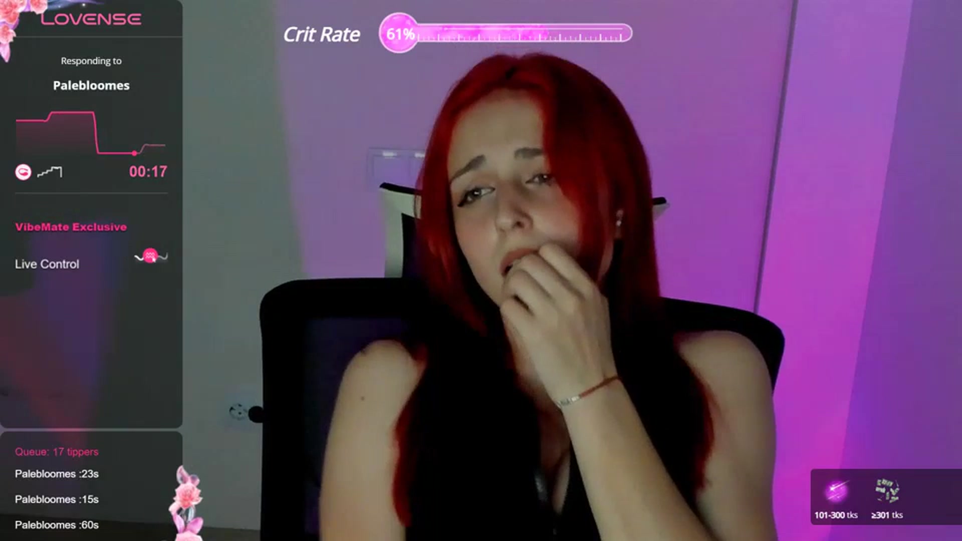 Gallery image thumbnail from Lurenn's myfreecams stream on, 06/01/2024, 19:59 image 6 of 20