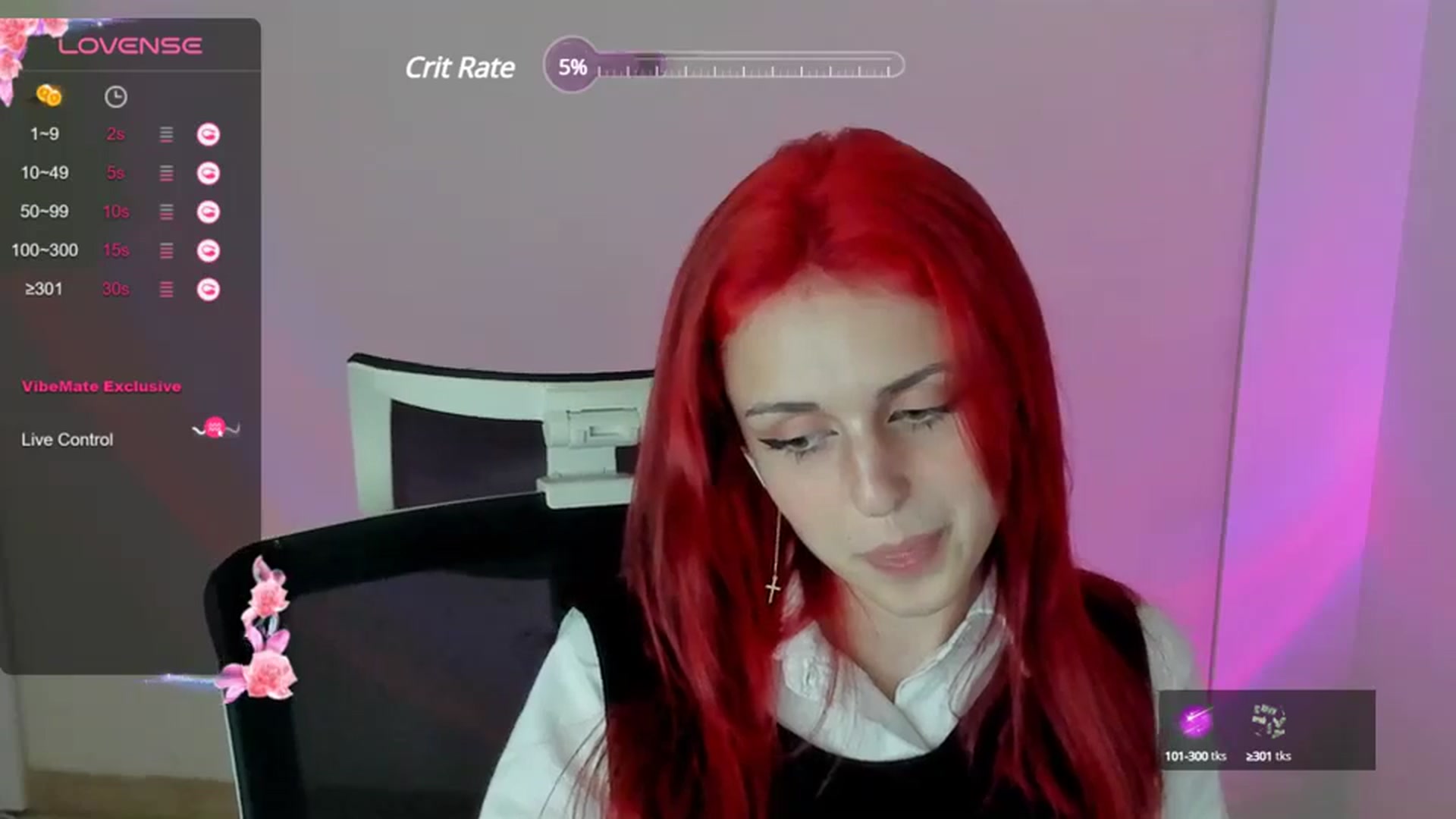 Gallery image thumbnail from Lurenn's myfreecams stream on, 06/09/2024, 15:05 image 12 of 20
