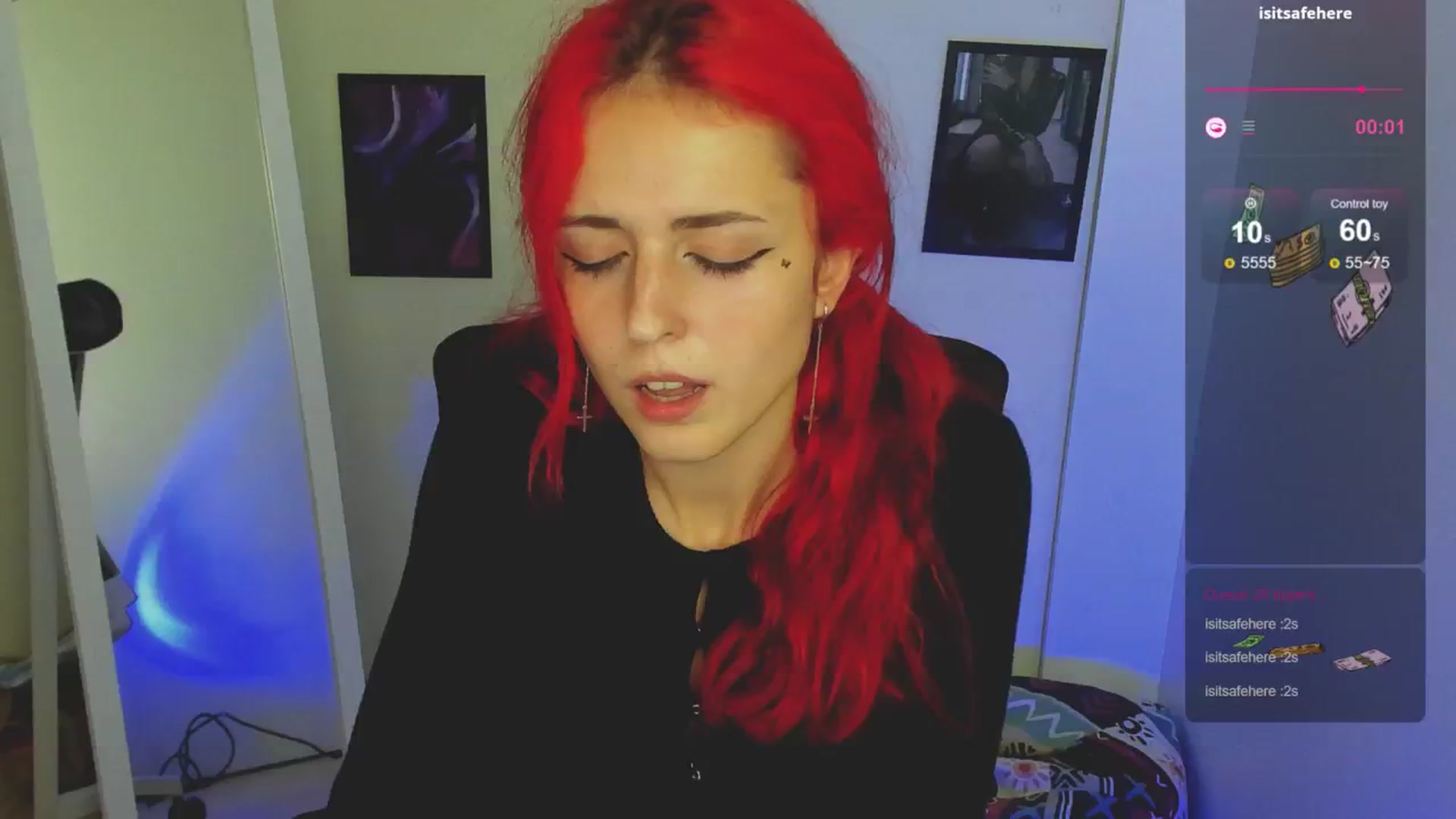 Gallery image thumbnail from Lurenn's myfreecams stream on, 08/23/2024, 23:44 image 14 of 20