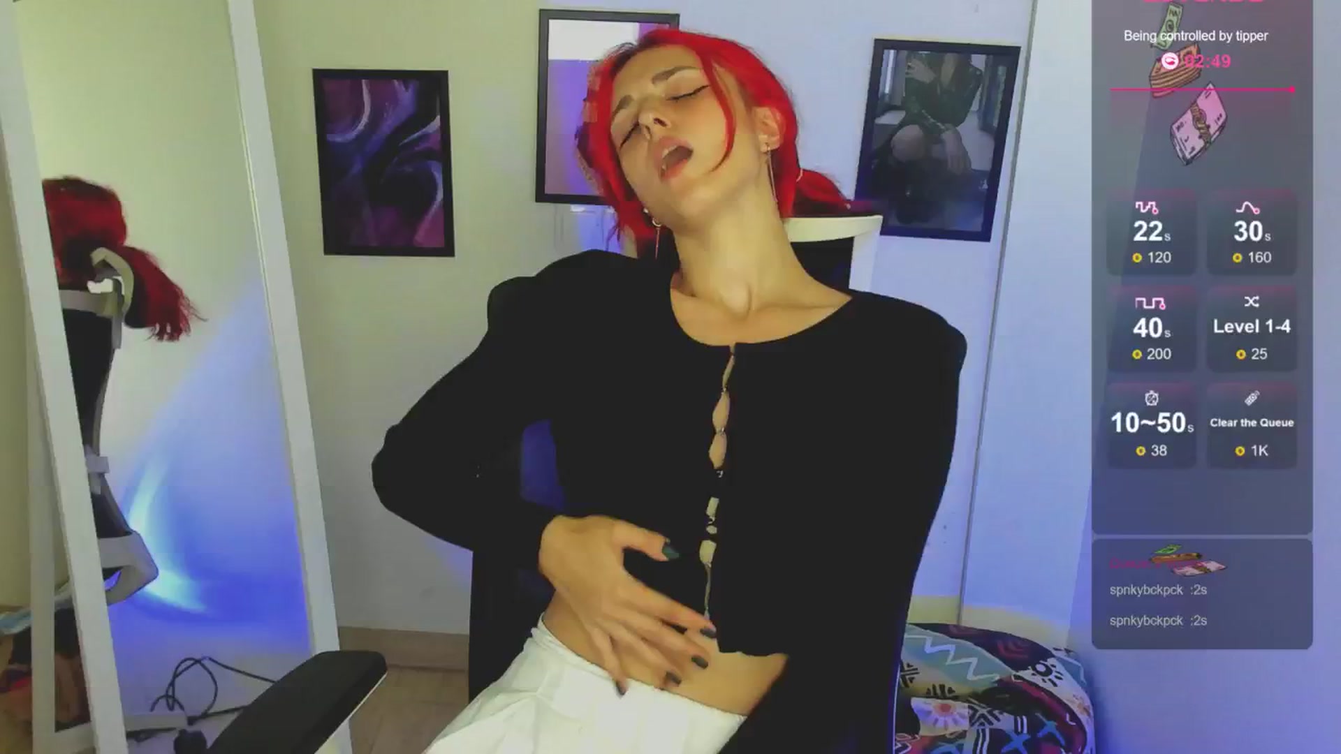 Gallery image thumbnail from Lurenn's myfreecams stream on, 08/23/2024, 23:44 image 13 of 20