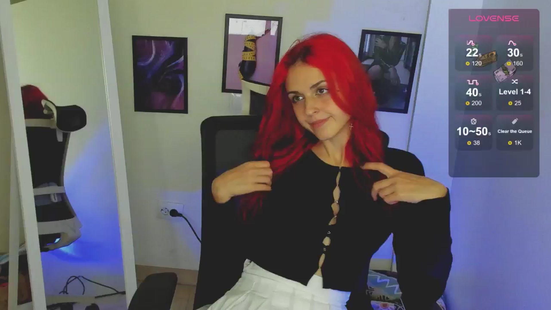 Gallery image thumbnail from Lurenn's myfreecams stream on, 08/24/2024, 01:19 image 5 of 20