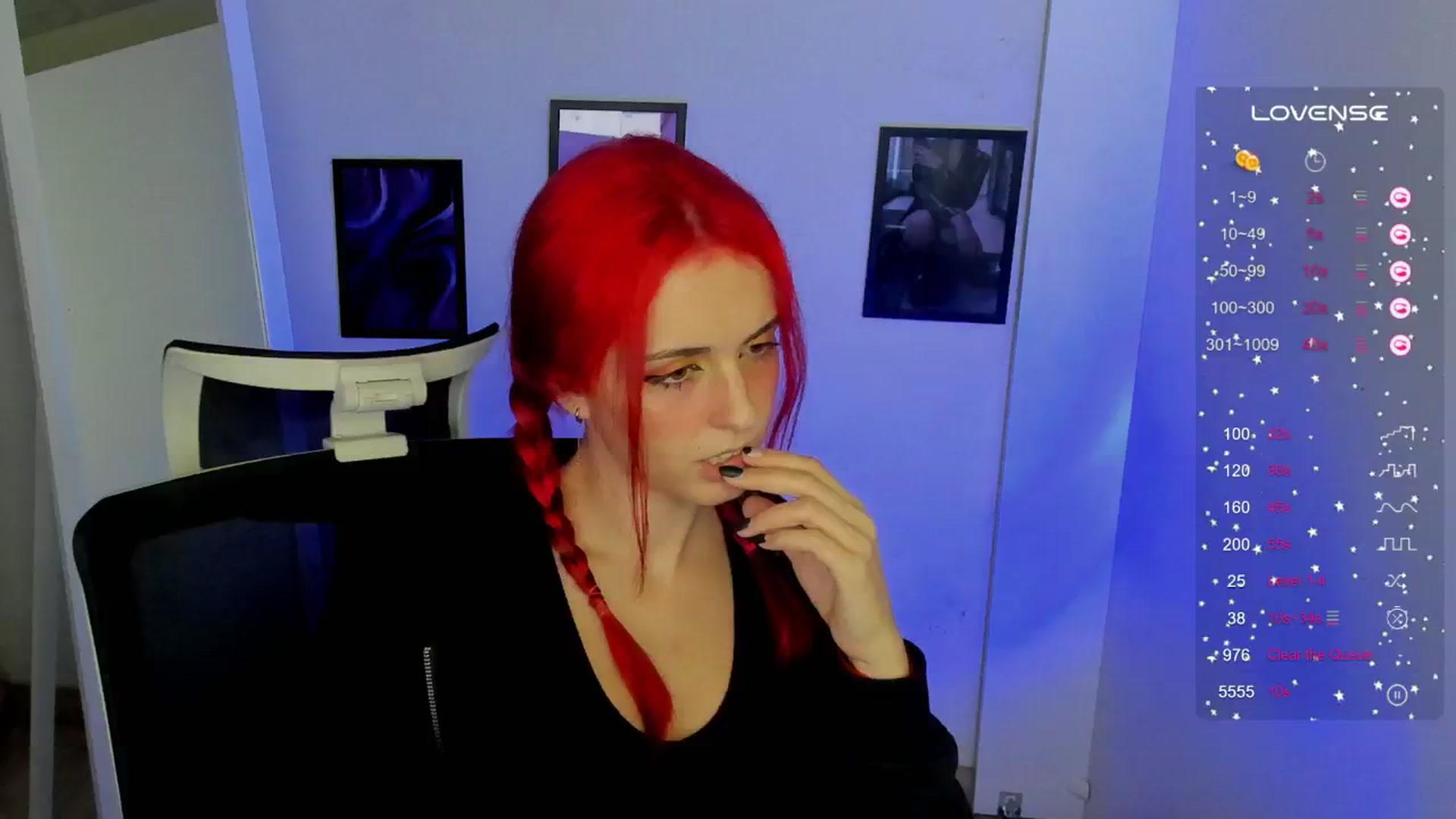 Gallery image thumbnail from Lurenn's myfreecams stream on, 09/11/2024, 21:56 image 13 of 20