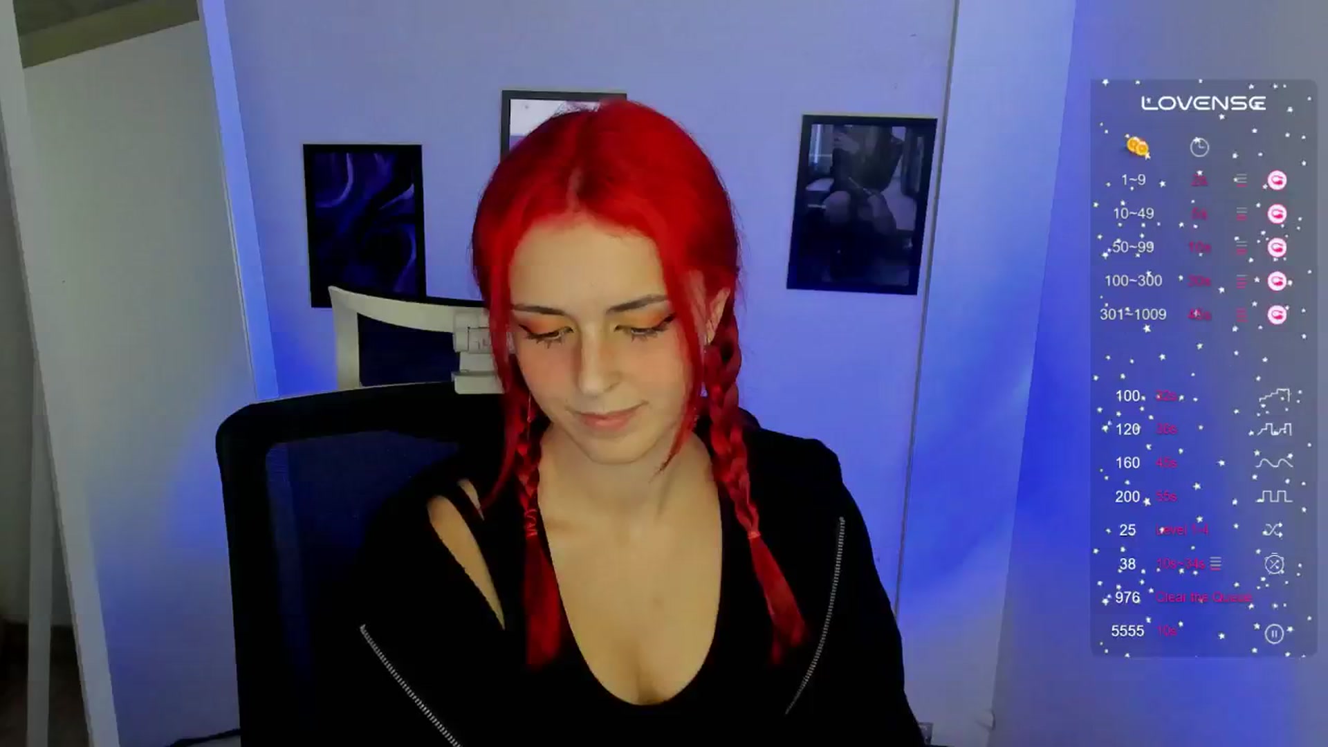 Gallery image thumbnail from Lurenn's myfreecams stream on, 09/11/2024, 21:56 image 12 of 20