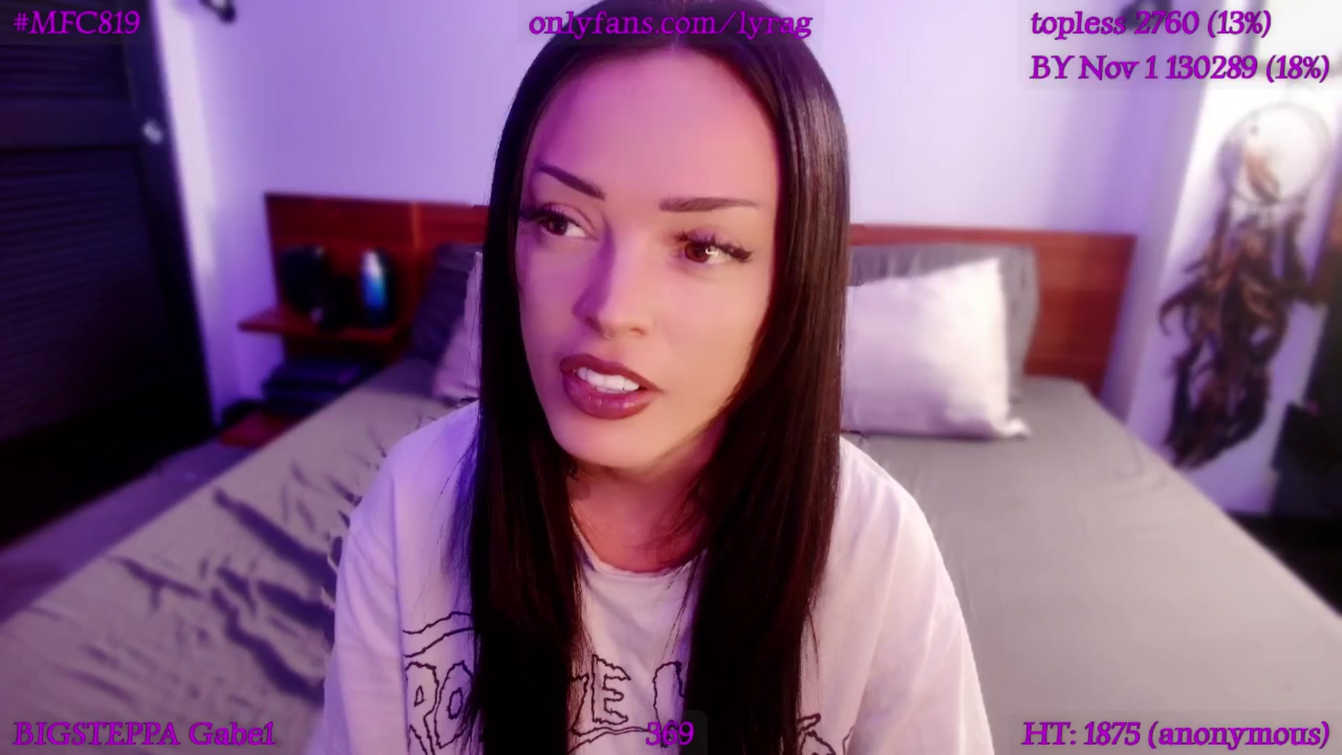 Gallery image thumbnail from LyraG's myfreecams stream on, 10/23/2025, 18:14 image 13 of 20