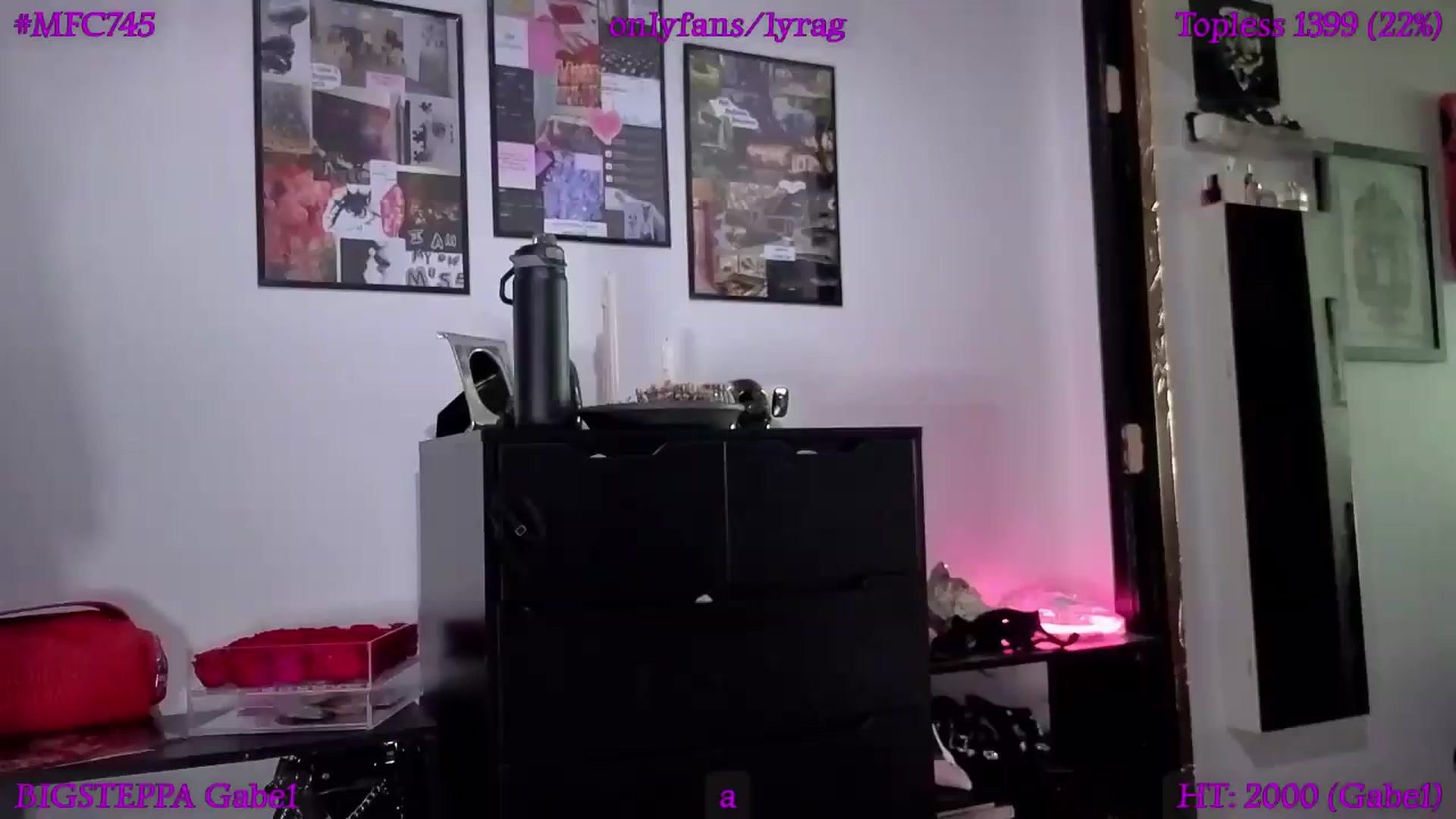 Gallery image thumbnail from LyraG's myfreecams stream on, 08/09/2026, 24:54 image 13 of 20
