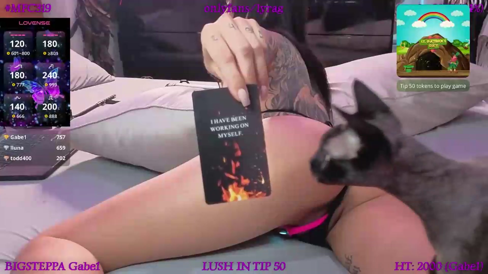 Gallery image thumbnail from LyraG's myfreecams stream on, 08/29/2026, 01:57 image 8 of 20