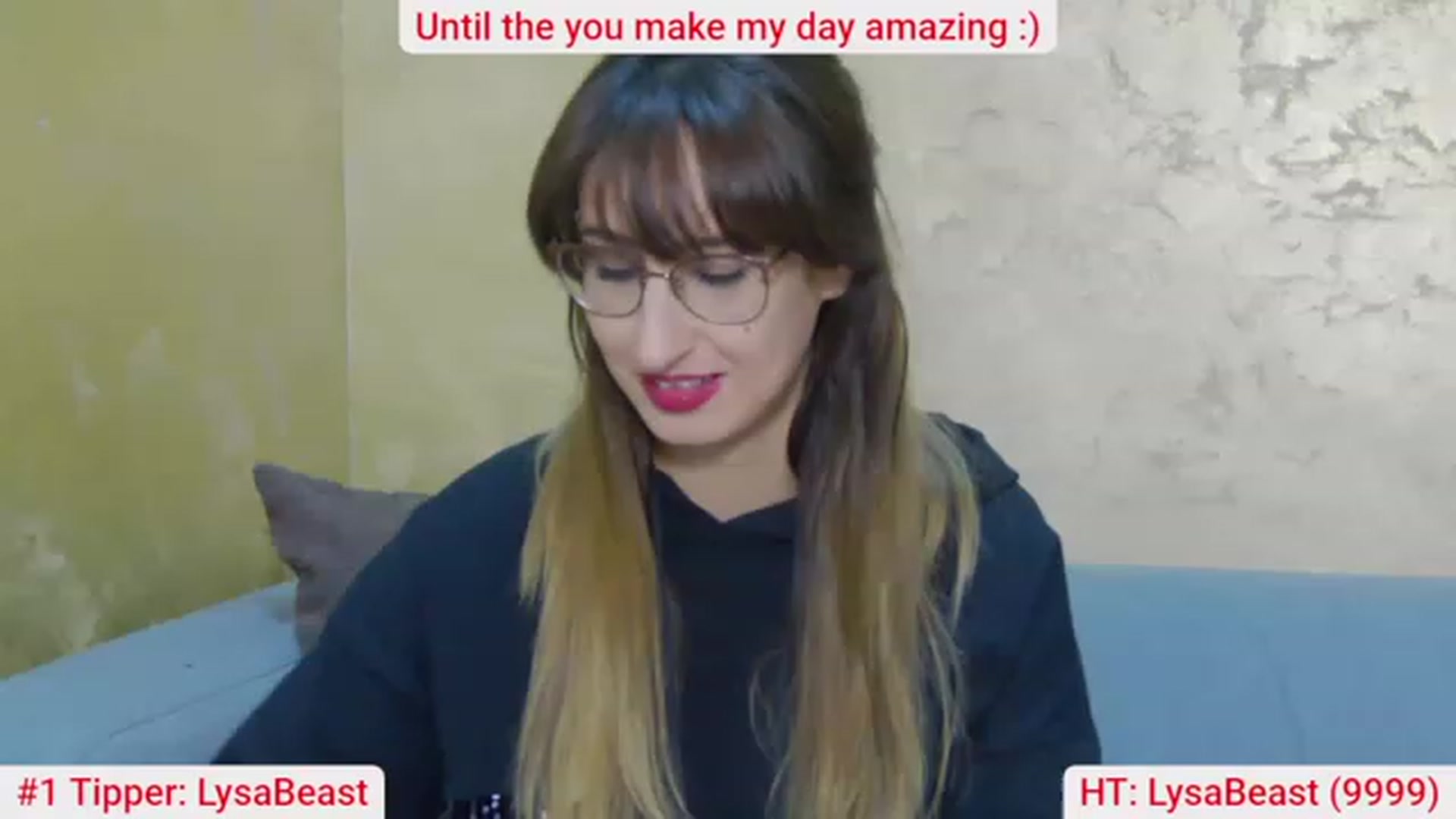 Gallery image thumbnail from LysAddiction's myfreecams stream on, 02/11/2023, 17:32 image 19 of 20