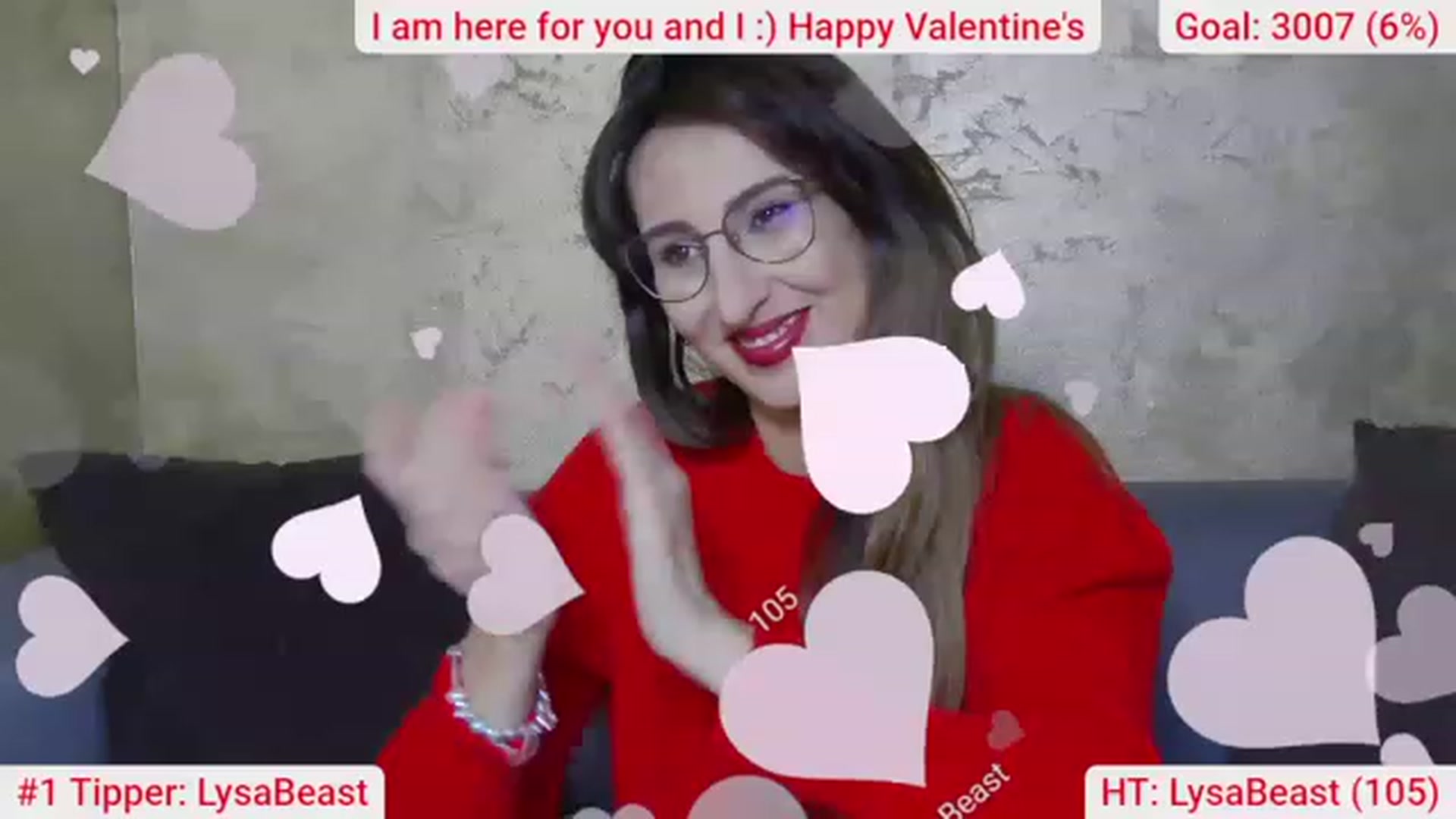 Gallery image thumbnail from LysAddiction's myfreecams stream on, 02/14/2023, 20:20 image 7 of 20