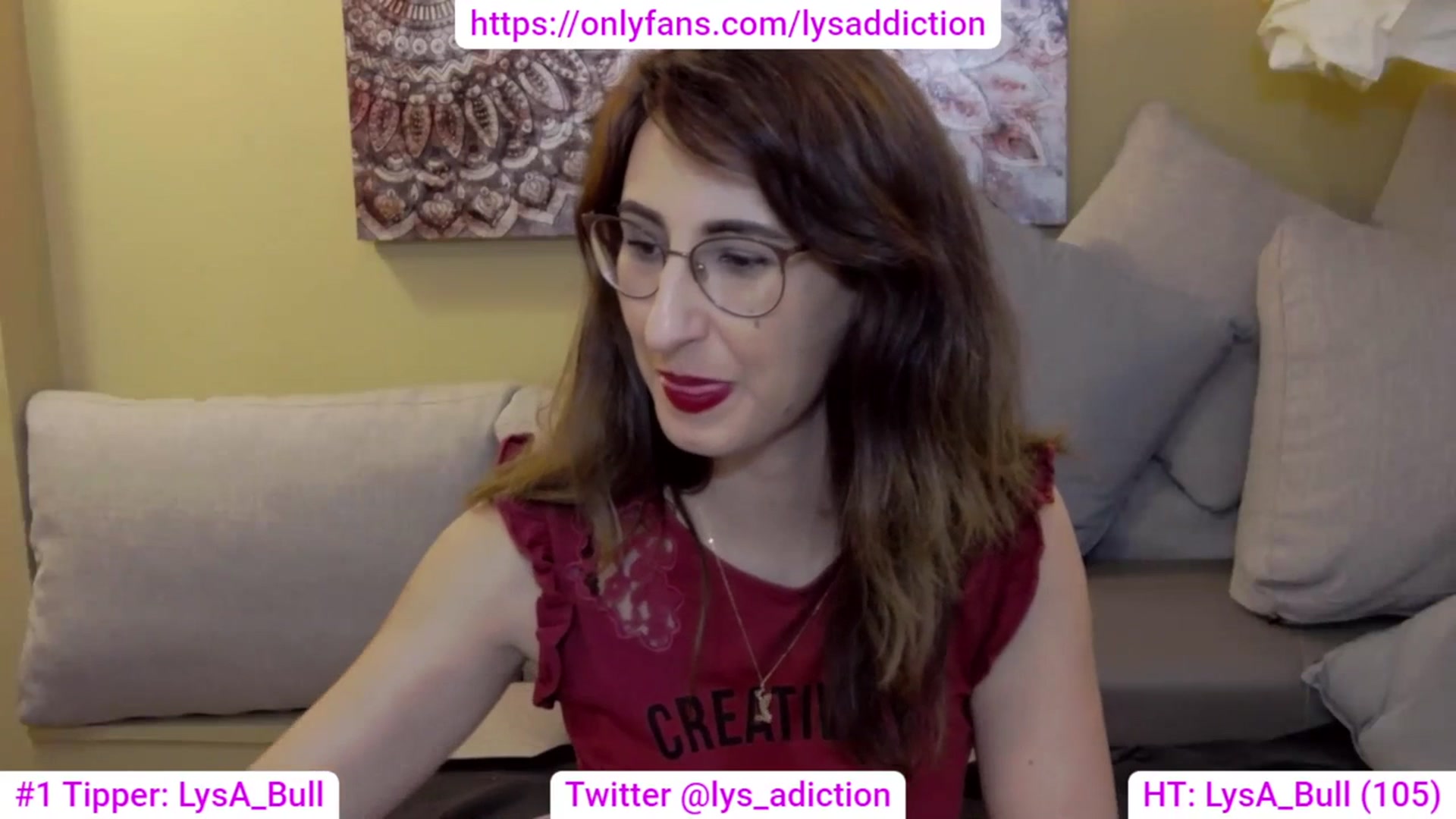 Gallery image thumbnail from LysAddiction's myfreecams stream on, 07/21/2023, 17:05 image 19 of 20