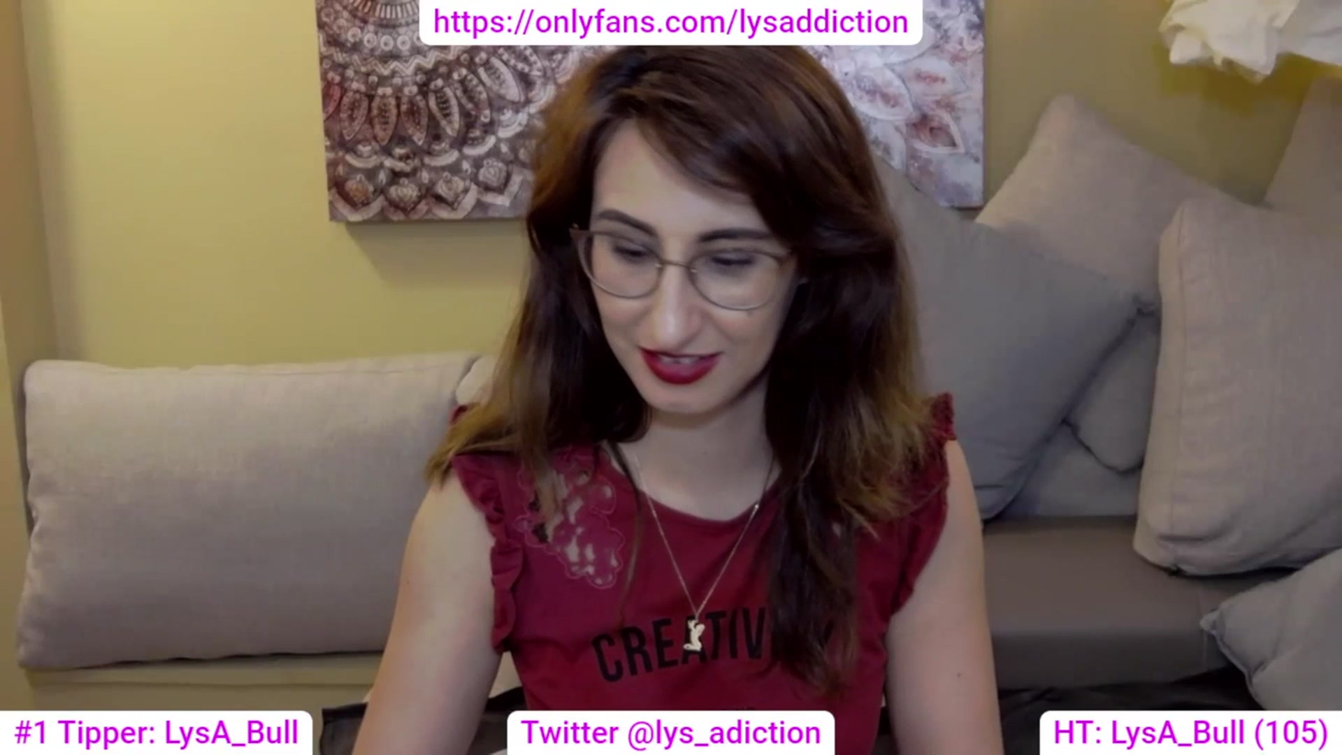 Gallery image thumbnail from LysAddiction's myfreecams stream on, 07/21/2023, 17:05 image 18 of 20