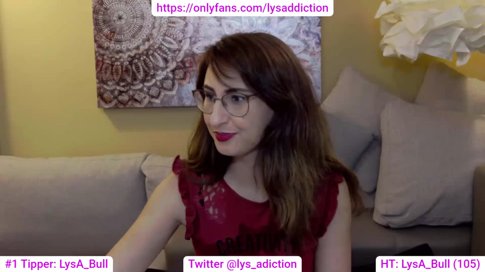 Gallery image thumbnail from LysAddiction's myfreecams stream on, 07/21/2023, 17:05 image 2 of 20