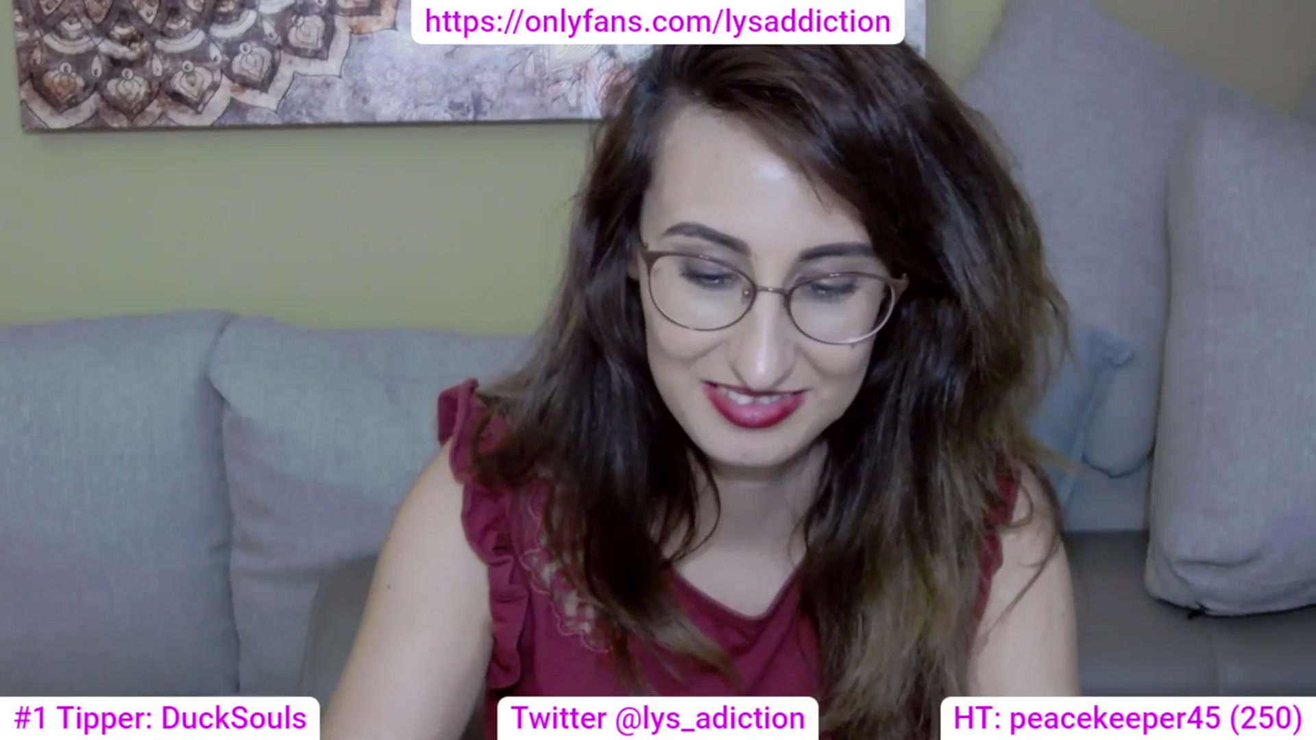 Gallery image thumbnail from LysAddiction's myfreecams stream on, 07/21/2023, 19:25 image 19 of 20