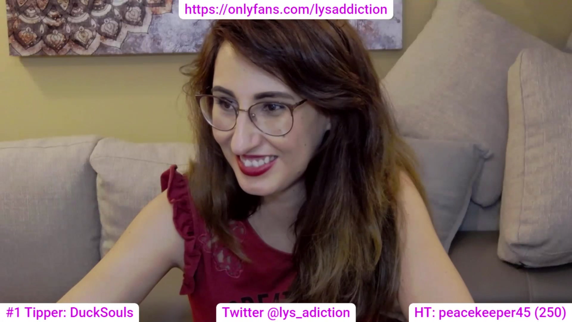 Gallery image thumbnail from LysAddiction's myfreecams stream on, 07/21/2023, 19:25 image 17 of 20