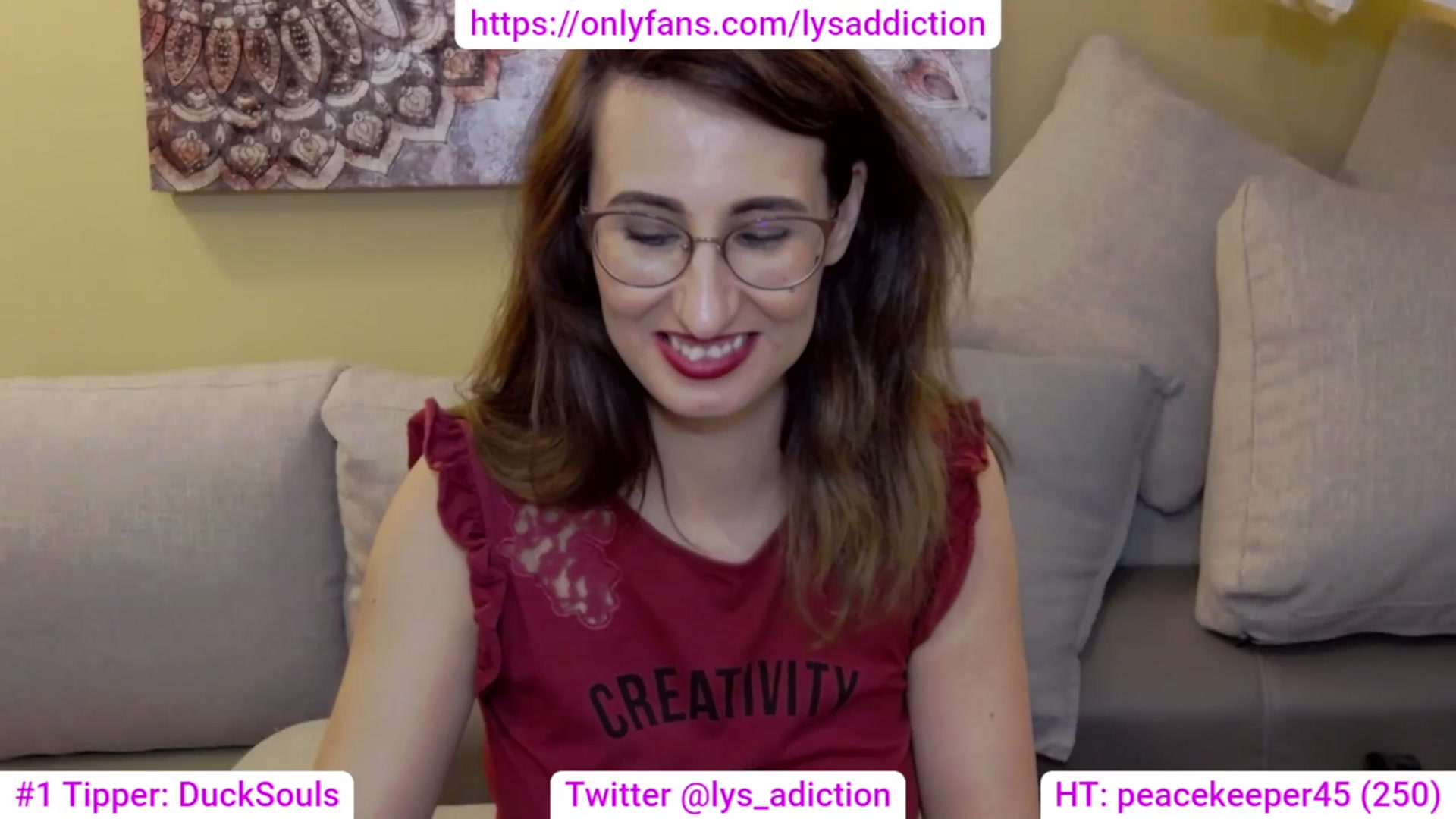 Gallery image thumbnail from LysAddiction's myfreecams stream on, 07/21/2023, 19:25 image 12 of 20