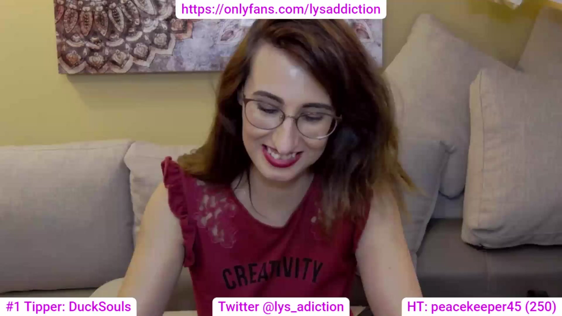 Gallery image thumbnail from LysAddiction's myfreecams stream on, 07/21/2023, 19:25 image 10 of 20