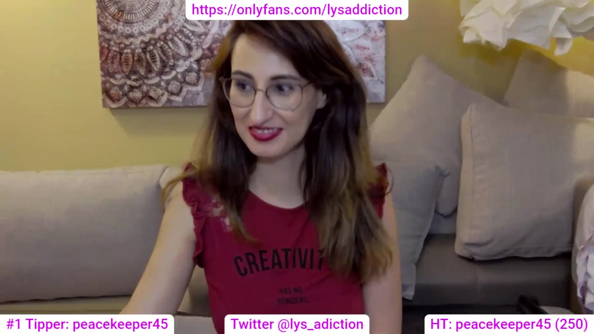 Gallery image thumbnail from LysAddiction's myfreecams stream on, 07/21/2023, 19:25 image 3 of 20
