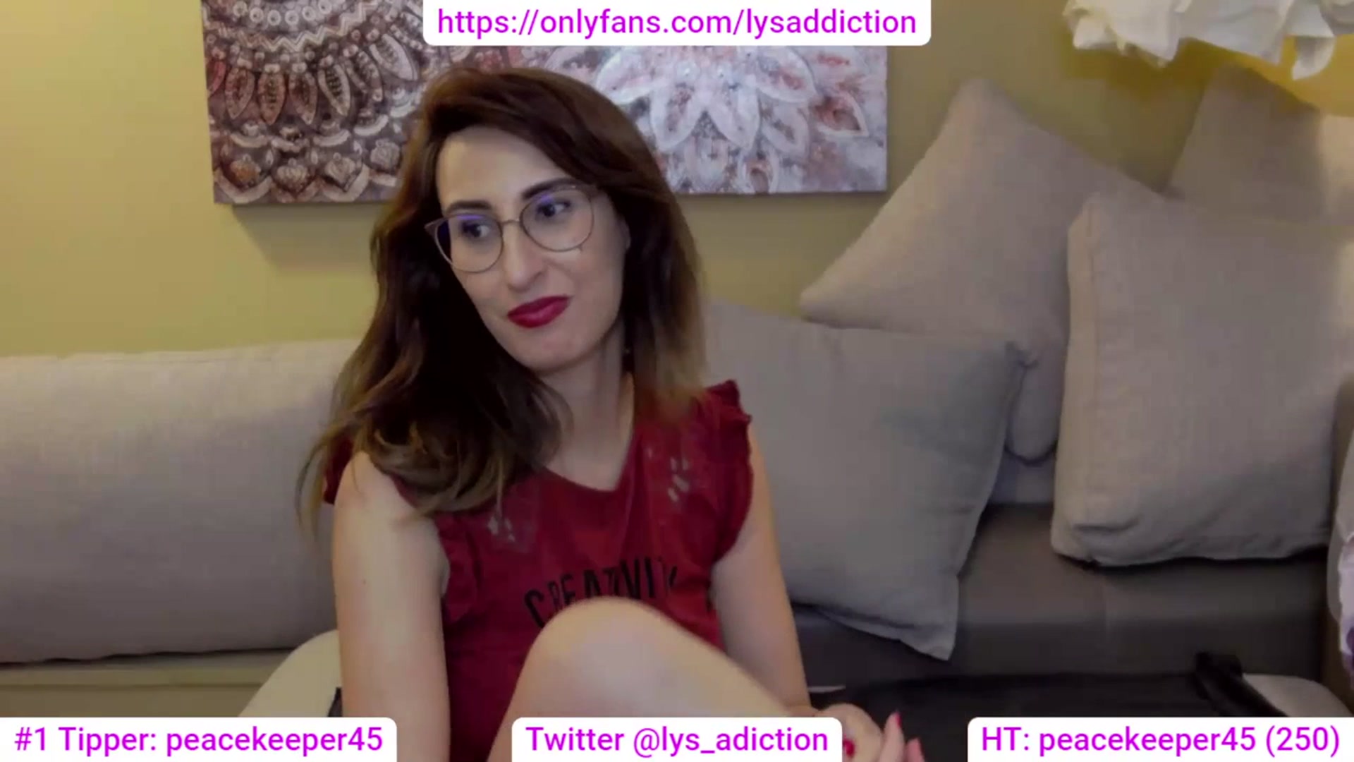 Gallery image thumbnail from LysAddiction's myfreecams stream on, 07/21/2023, 19:25 image 6 of 20