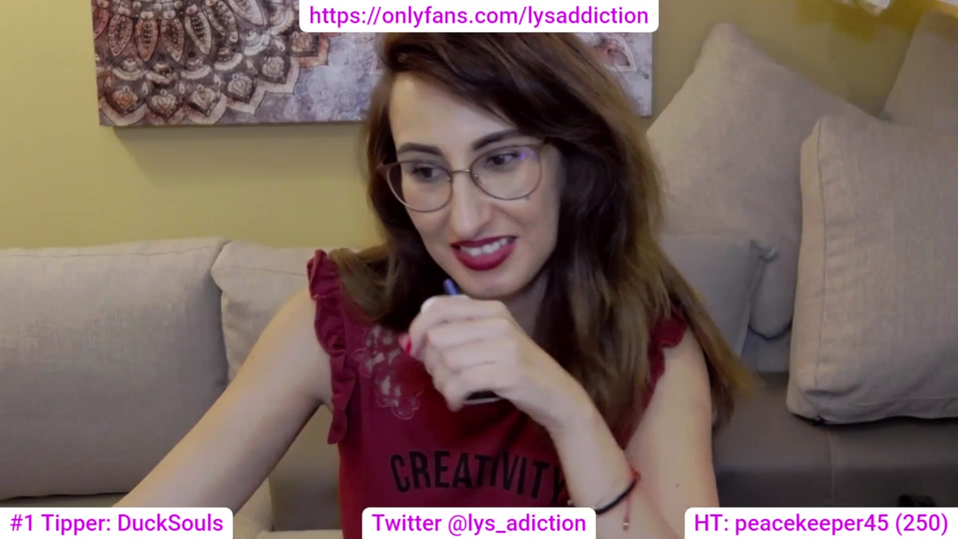Gallery image thumbnail from LysAddiction's myfreecams stream on, 07/21/2023, 19:25 image 11 of 20
