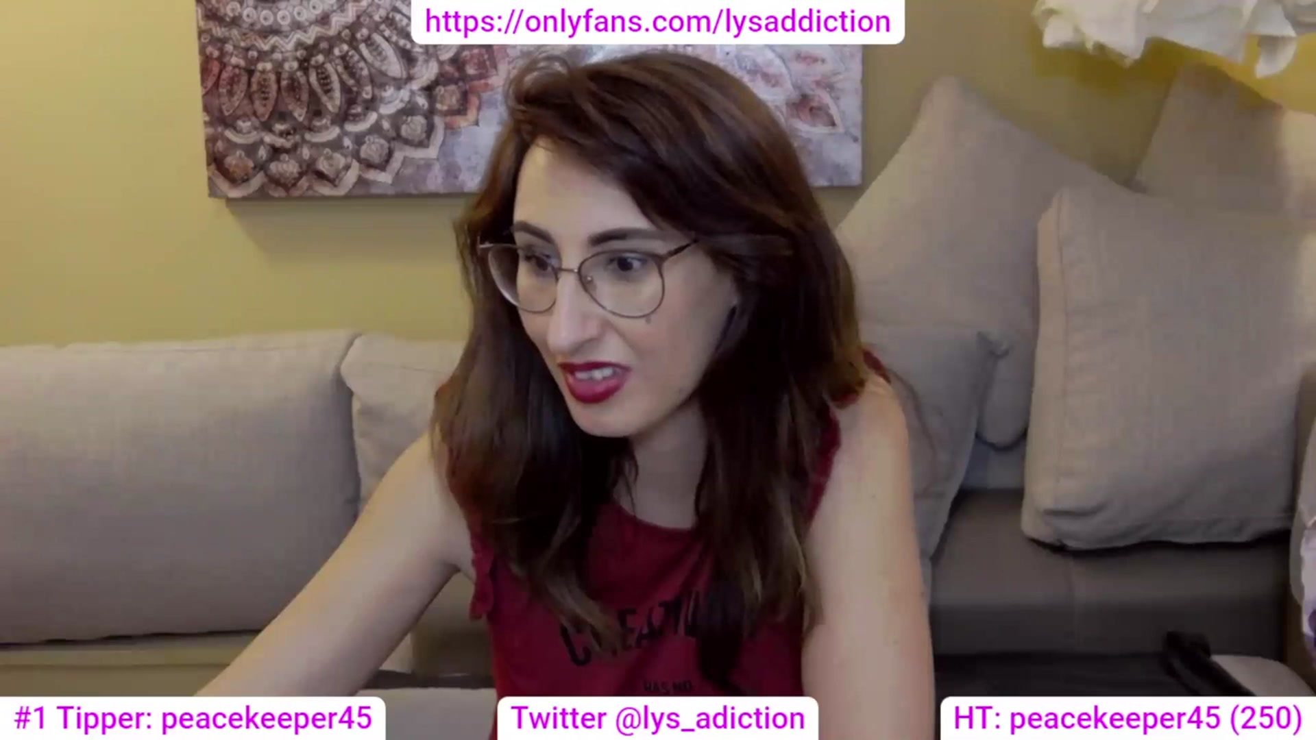 Gallery image thumbnail from LysAddiction's myfreecams stream on, 07/21/2023, 19:25 image 5 of 20