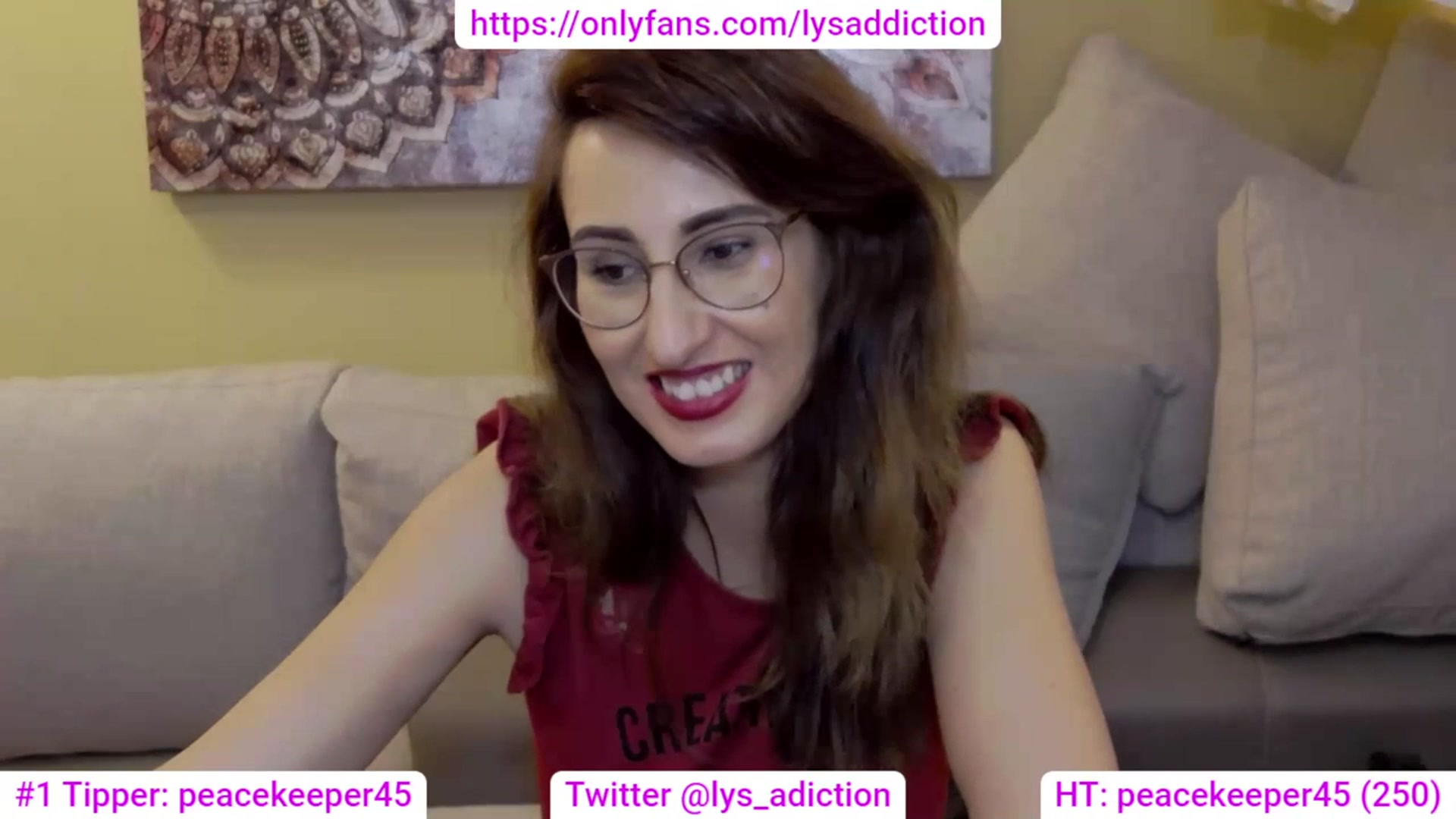 Gallery image thumbnail from LysAddiction's myfreecams stream on, 07/21/2023, 19:25 image 9 of 20