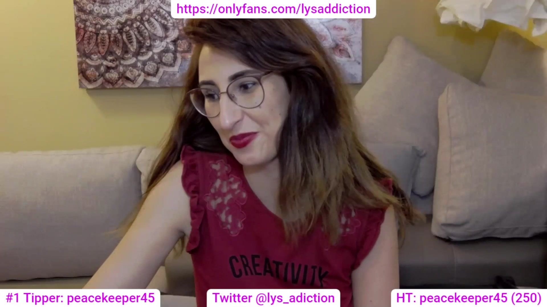 Gallery image thumbnail from LysAddiction's myfreecams stream on, 07/21/2023, 19:25 image 2 of 20
