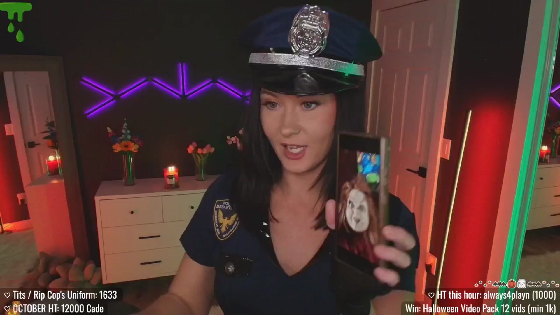 Gallery image thumbnail from MACK3NZIE's myfreecams stream on, 10/31/2025, 23:09 image 10 of 20