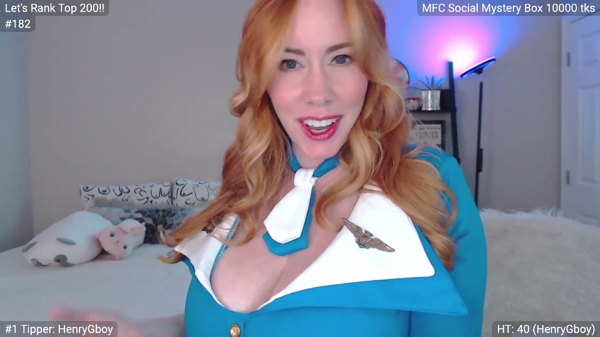 Gallery image thumbnail from MILFMorganRed's myfreecams stream on, 10/22/2025, 24:02 image 11 of 20