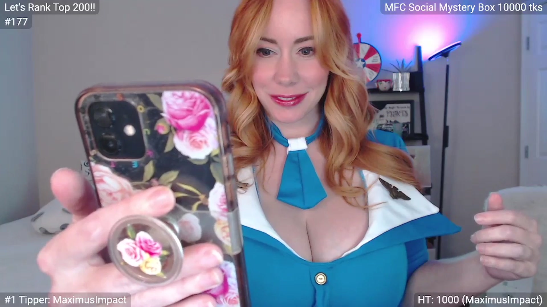 Gallery image thumbnail from MILFMorganRed's myfreecams stream on, 10/22/2025, 03:37 image 2 of 20