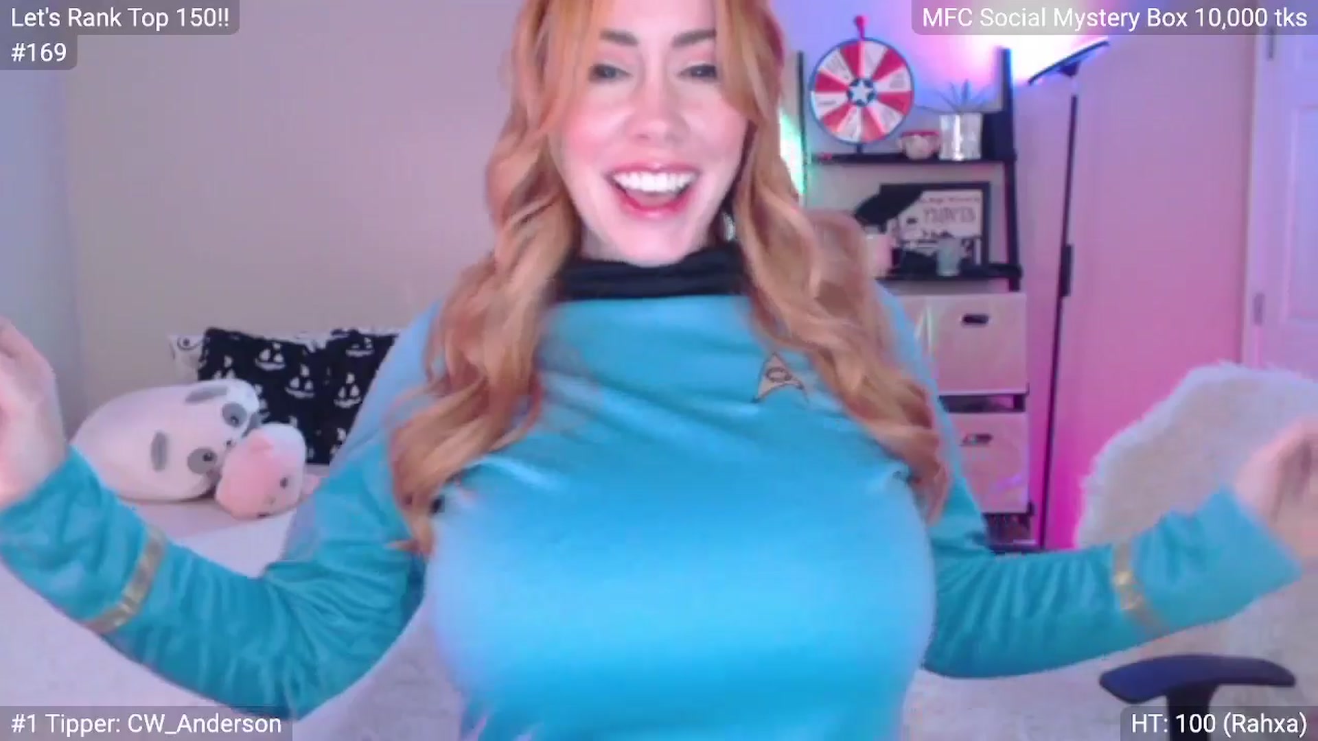 Gallery image thumbnail from MILFMorganRed's myfreecams stream on, 10/24/2025, 24:17 image 15 of 20