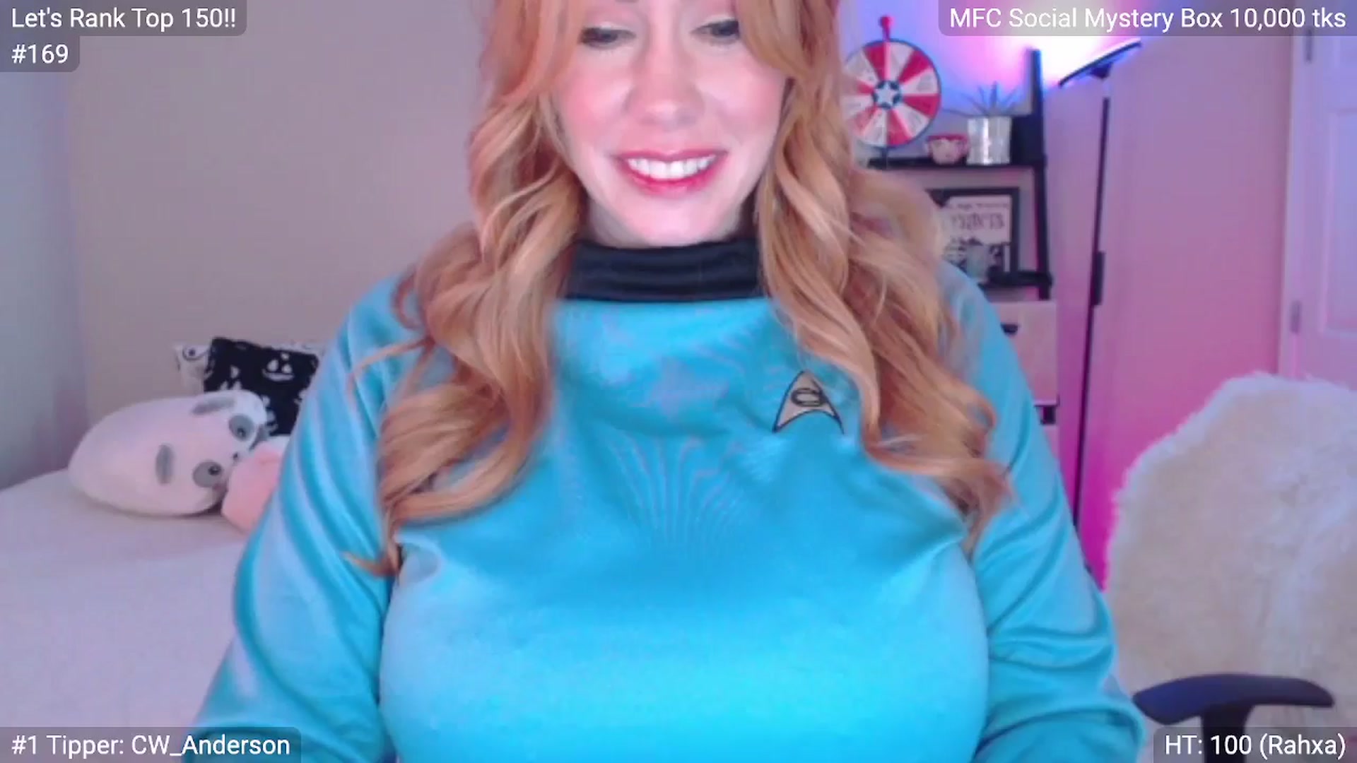 Gallery image thumbnail from MILFMorganRed's myfreecams stream on, 10/24/2025, 24:17 image 17 of 20
