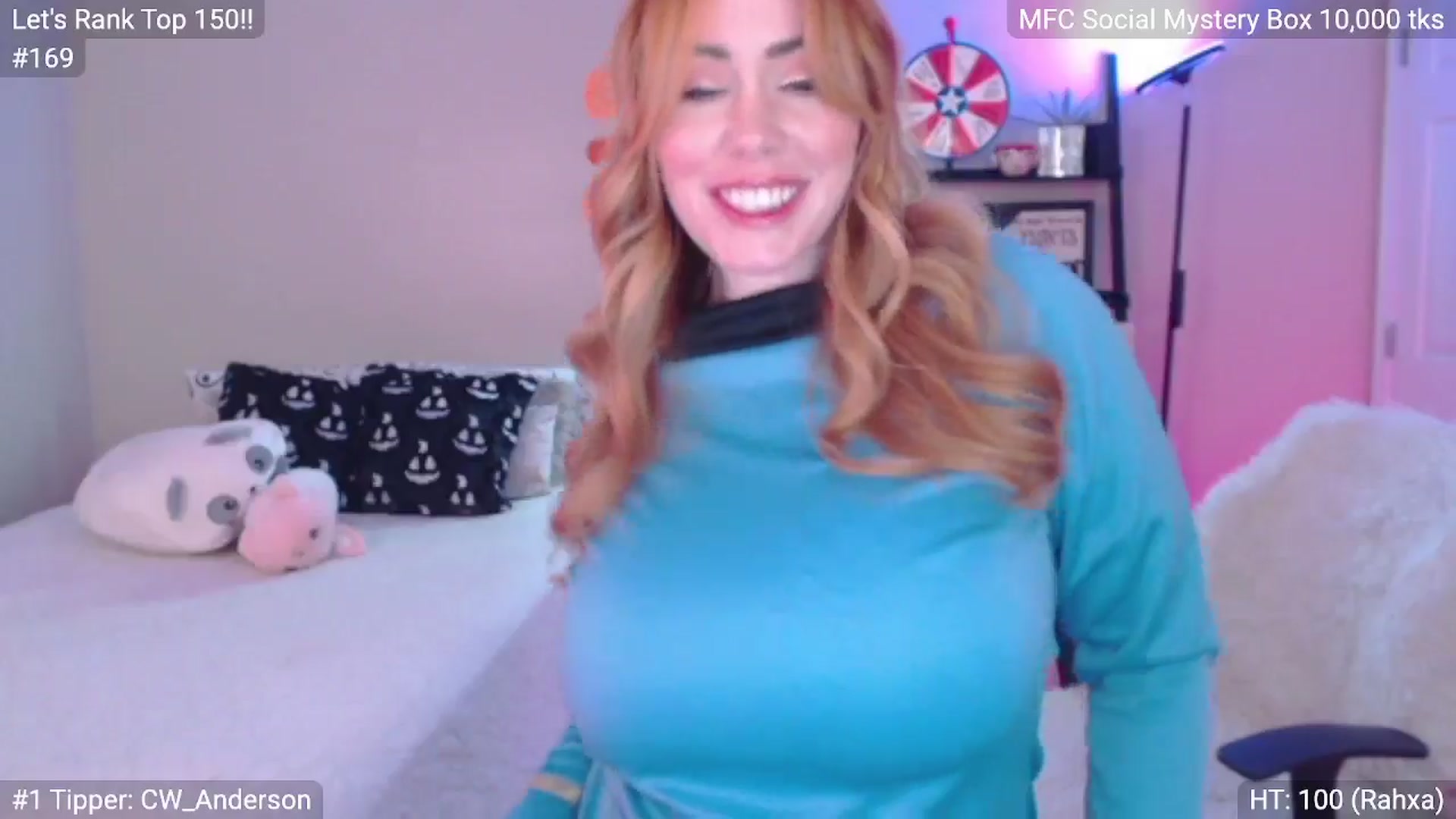 Gallery image thumbnail from MILFMorganRed's myfreecams stream on, 10/24/2025, 24:17 image 14 of 20