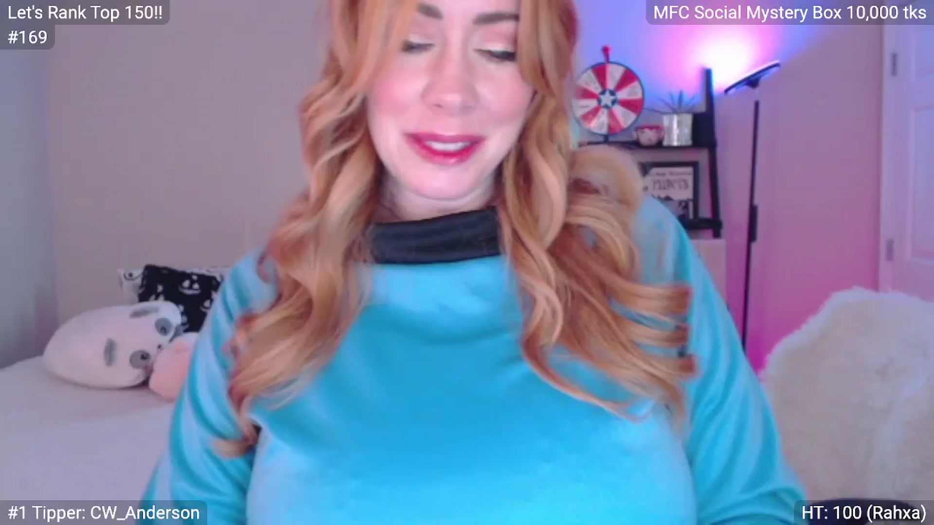 Gallery image thumbnail from MILFMorganRed's myfreecams stream on, 10/24/2025, 24:17 image 9 of 20