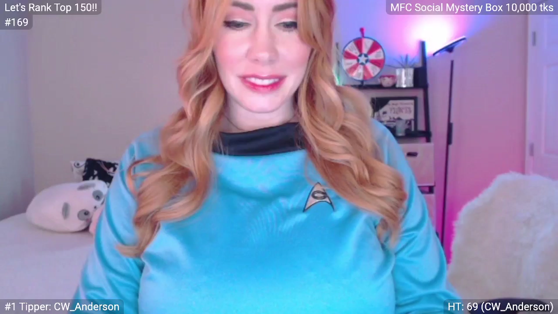 Gallery image thumbnail from MILFMorganRed's myfreecams stream on, 10/24/2025, 24:17 image 1 of 20
