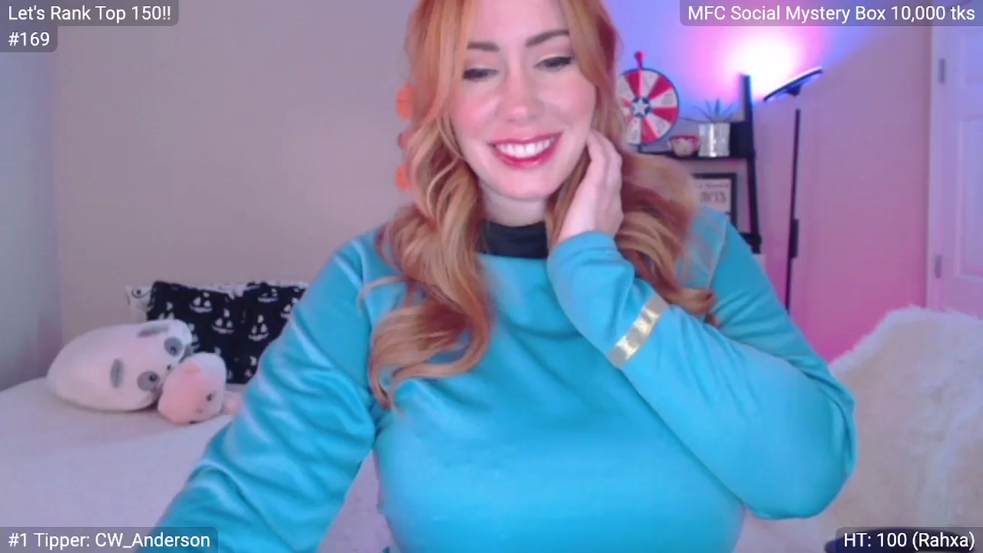 Gallery image thumbnail from MILFMorganRed's myfreecams stream on, 10/24/2025, 24:17 image 19 of 20