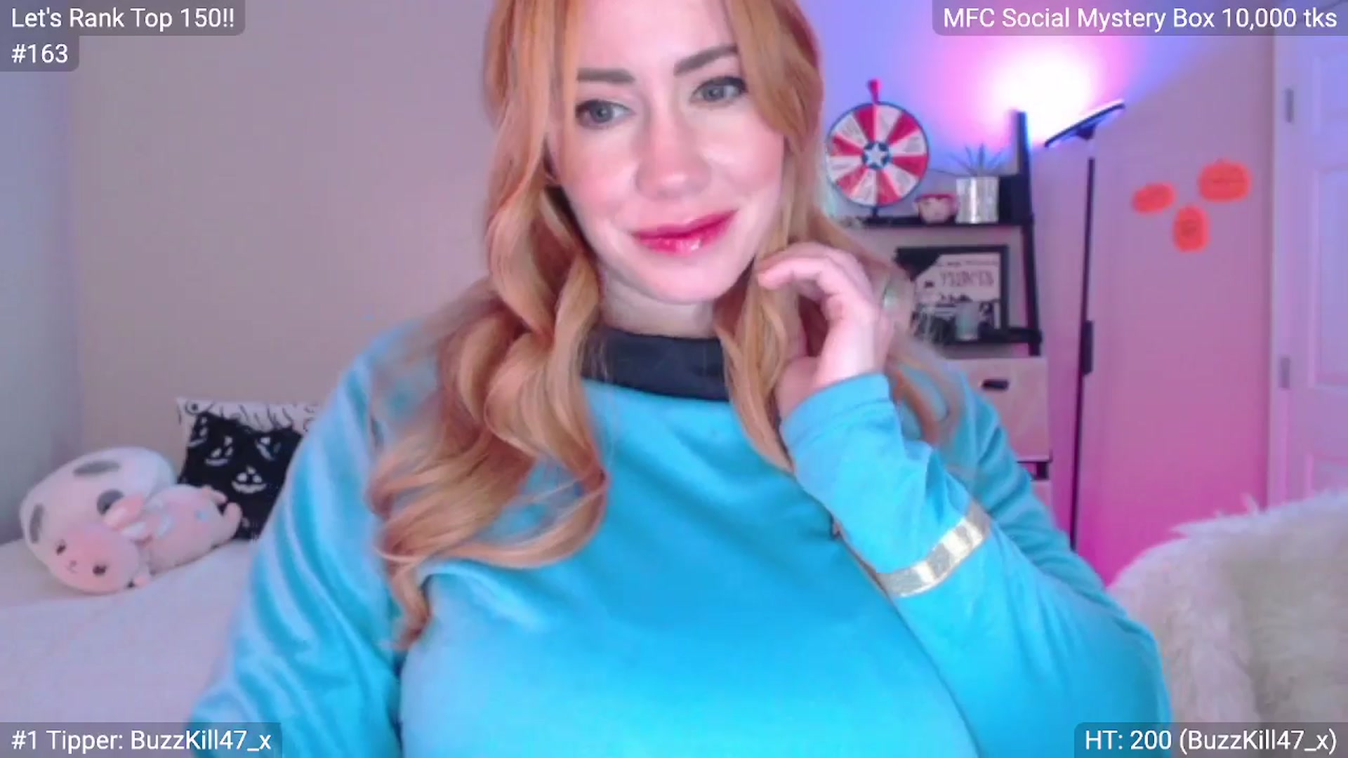 Gallery image thumbnail from MILFMorganRed's myfreecams stream on, 10/24/2025, 02:37 image 20 of 20
