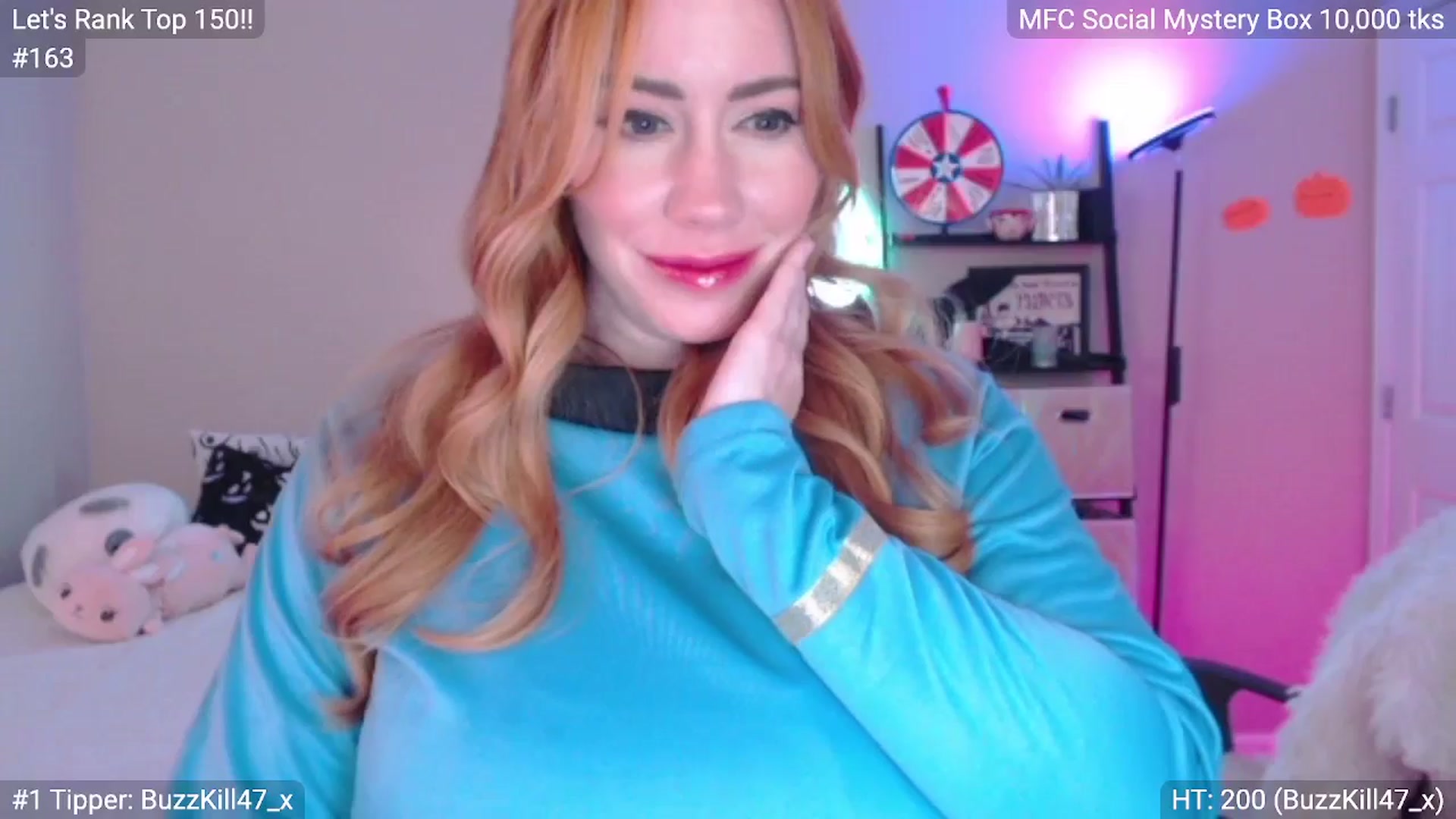Gallery image thumbnail from MILFMorganRed's myfreecams stream on, 10/24/2025, 02:37 image 18 of 20