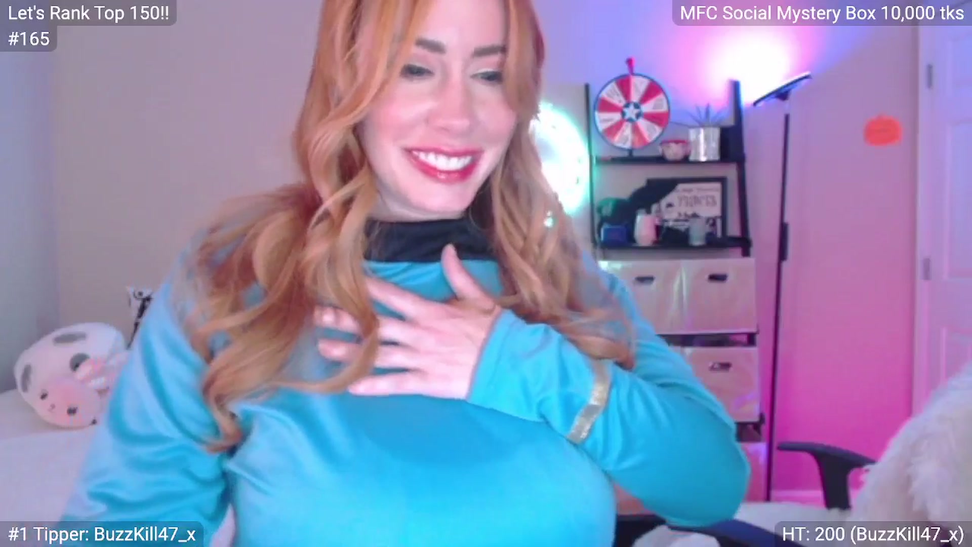Gallery image thumbnail from MILFMorganRed's myfreecams stream on, 10/24/2025, 02:37 image 13 of 20