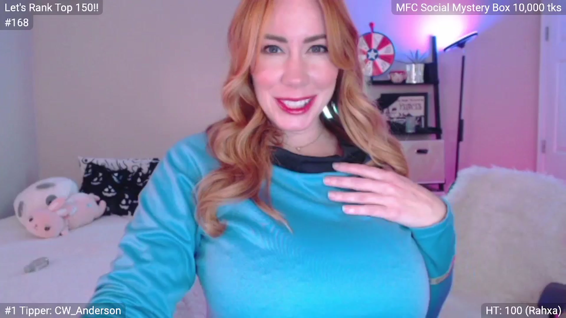Gallery image thumbnail from MILFMorganRed's myfreecams stream on, 10/24/2025, 02:37 image 1 of 20